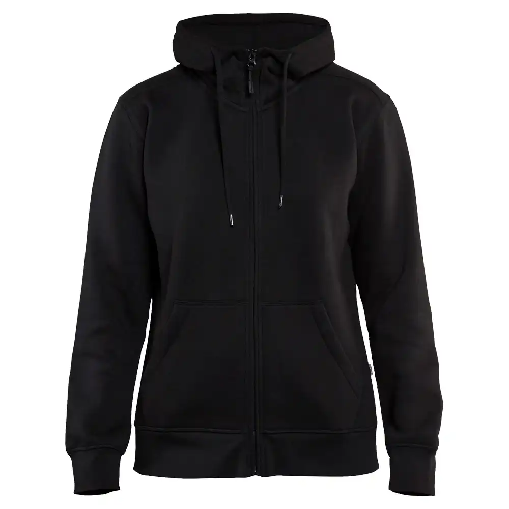 Damen Kapuzen-Sweatjacke "3395" in schwarz, M - Thumbnail 1