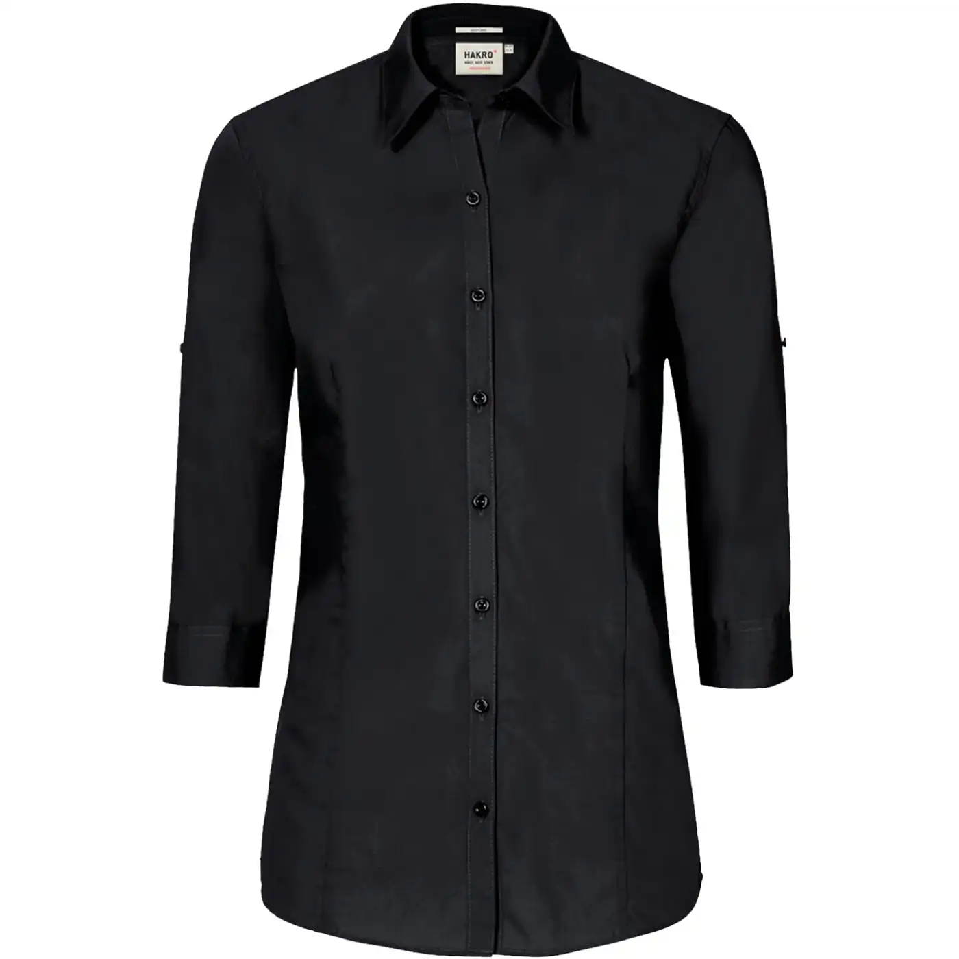 Bluse Vario 3/4 Arm Performance 120 in schwarz, 3XL - Thumbnail 1