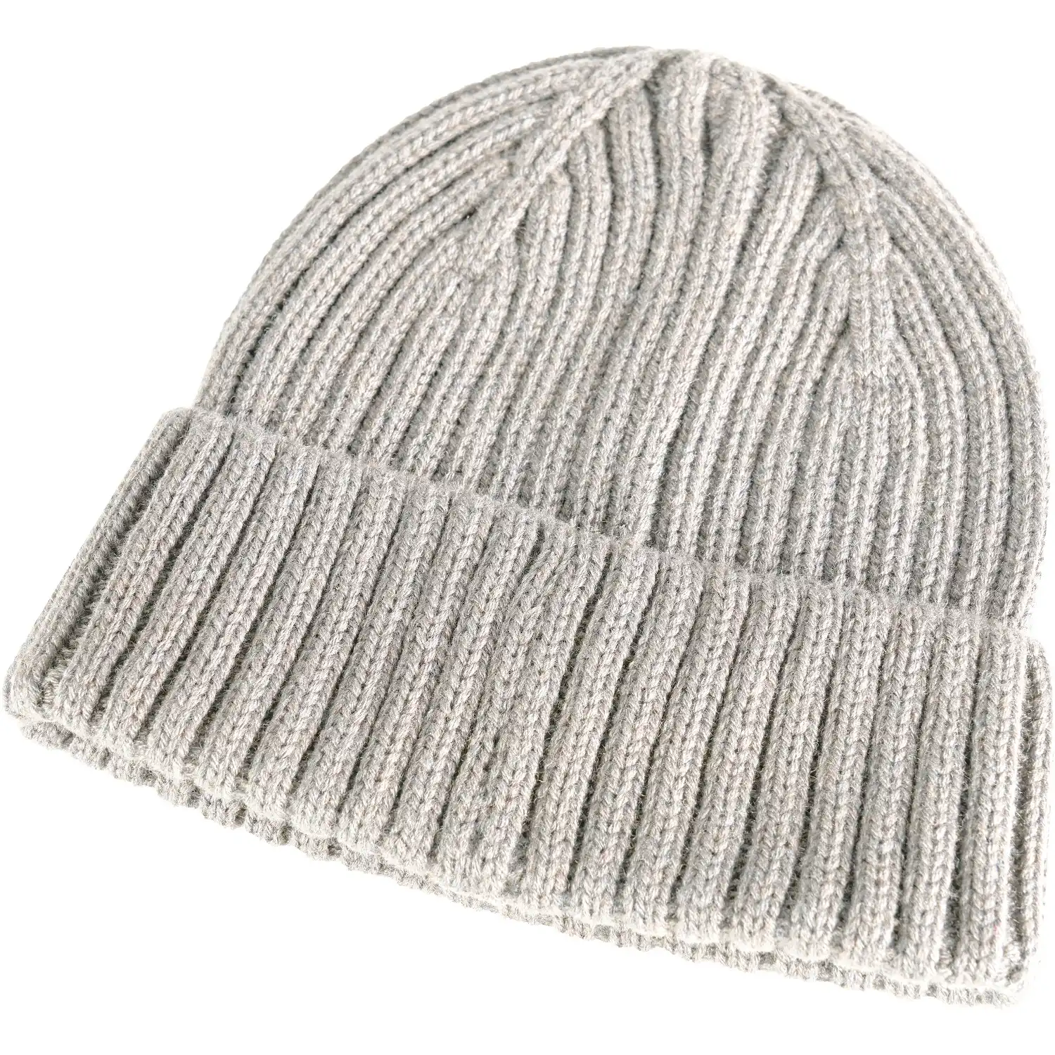 Strickmütze "23050-647" Customized in silbergrau - Bild 1