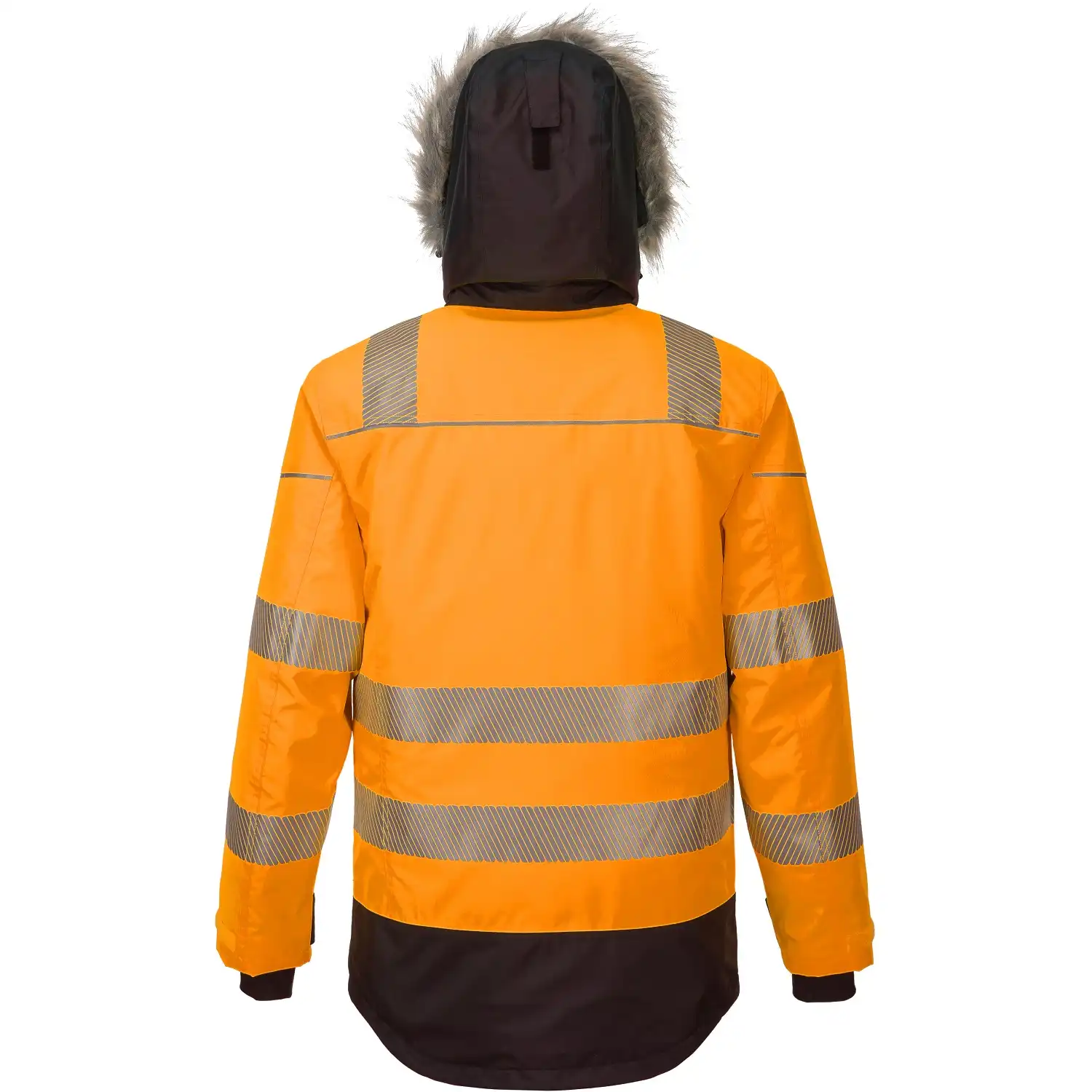 Warnschutz Winterparka "PW369" PW3 in orange/schwarz, L - Thumbnail 2