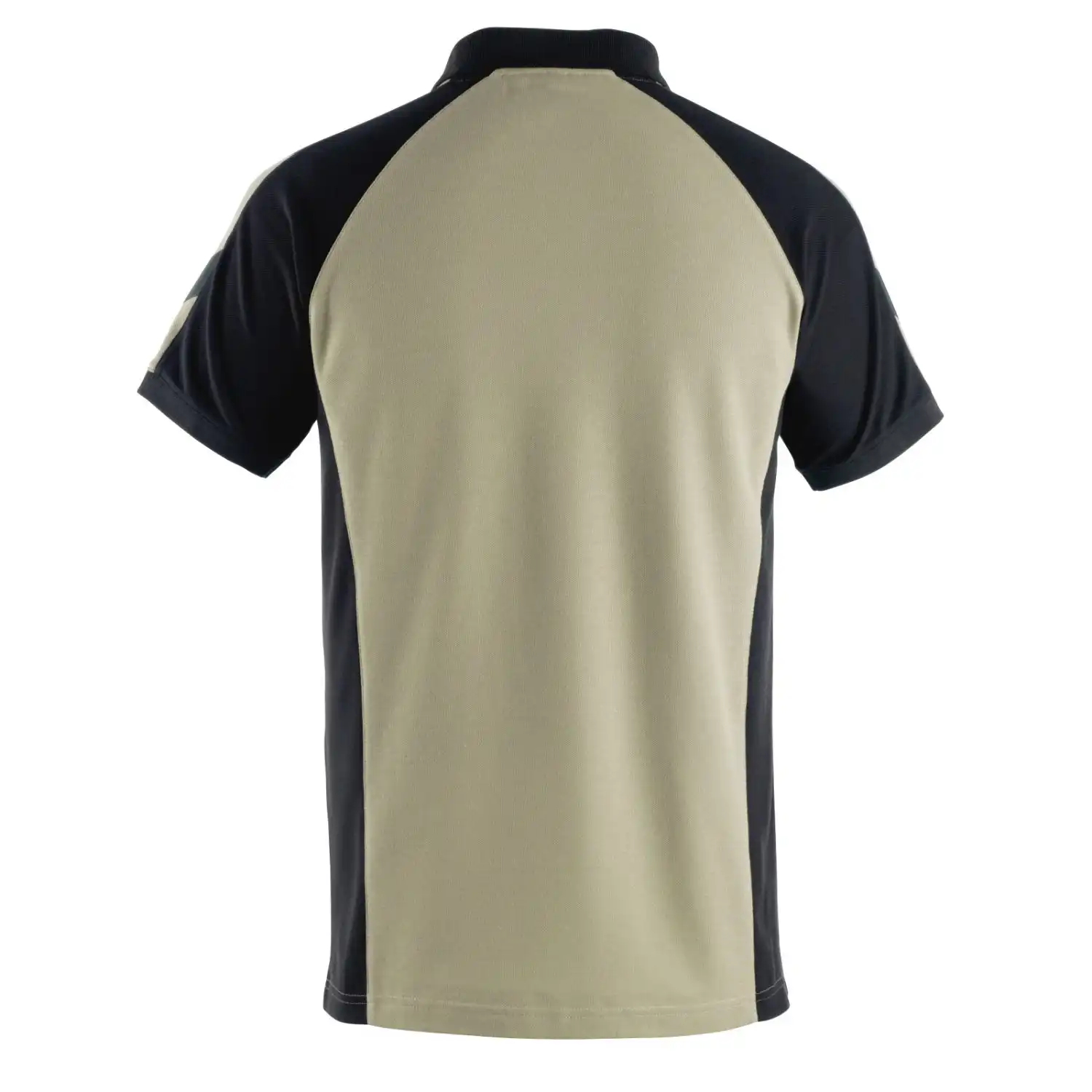 Polo-Shirt "BOTTROP" Unique in khaki/Schwarz, XL - Thumbnail 2