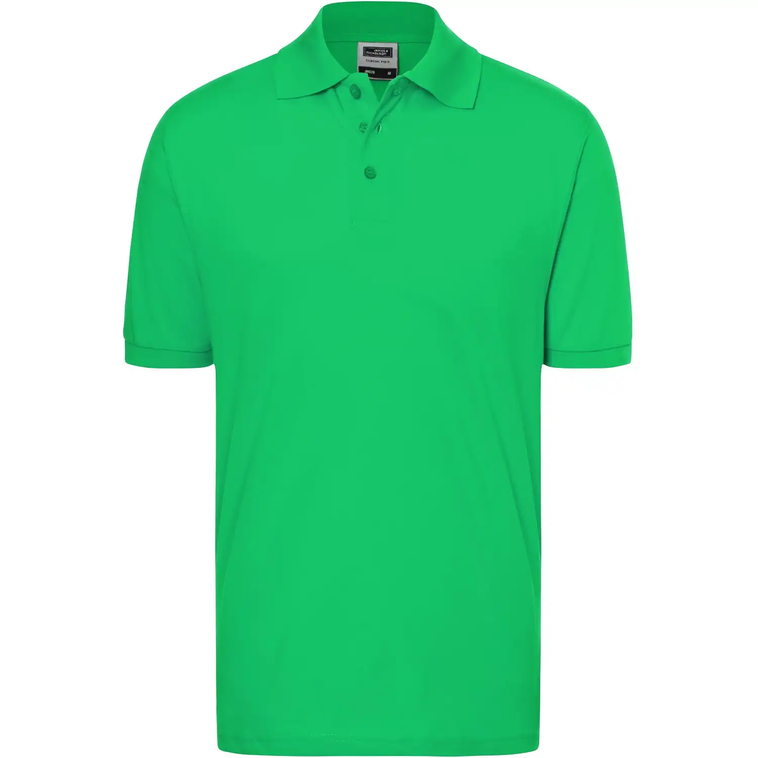 Polo-Shirt Classic "JN070" in fern-green, L - Bild 1