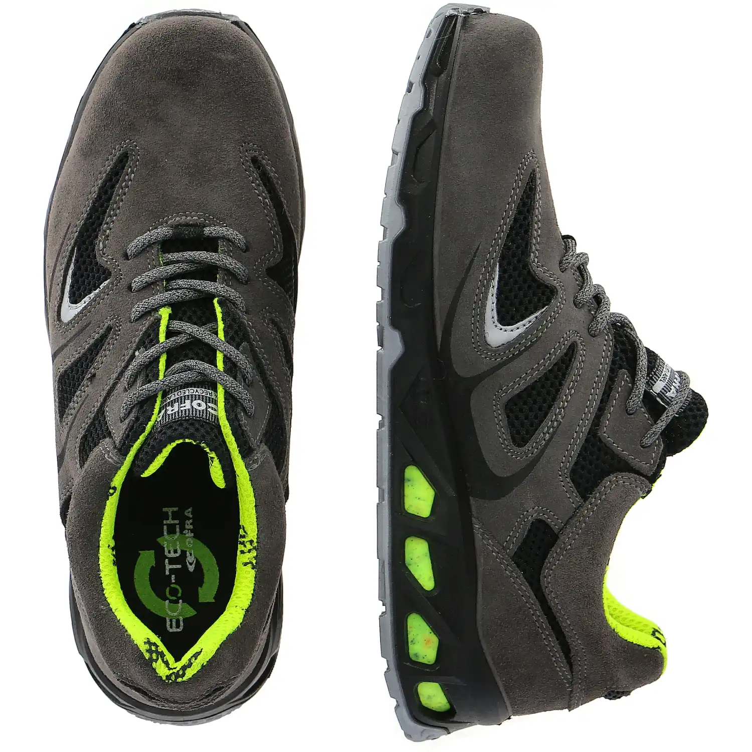 Sicherheitshalbschuhe S1P "BAR GREY" GREENfit  in 43 - Thumbnail 2