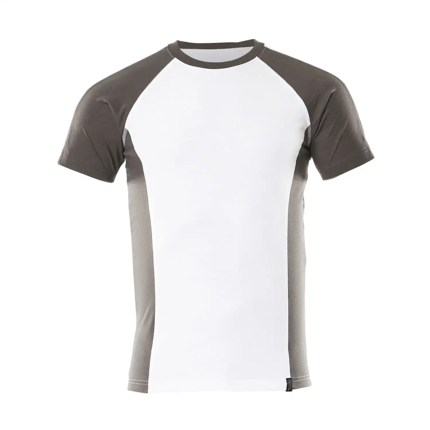 T-Shirt "POTSDAM" Unique in weiß/anthrazit, XXL - Thumbnail 1