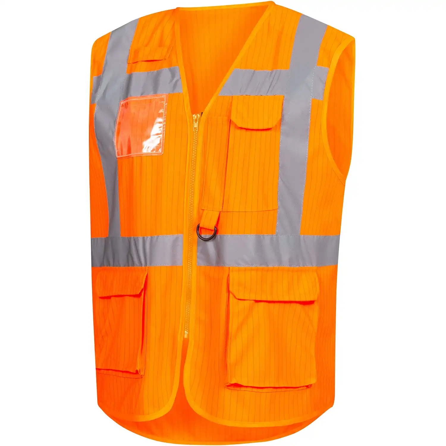 Warnweste Antistatisch "7118" in Orange, S - Thumbnail 1