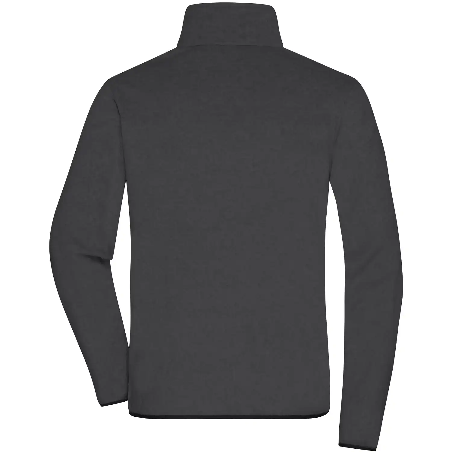 Fleecejacke "JN1312" in dark-melange/black, S - Thumbnail 2