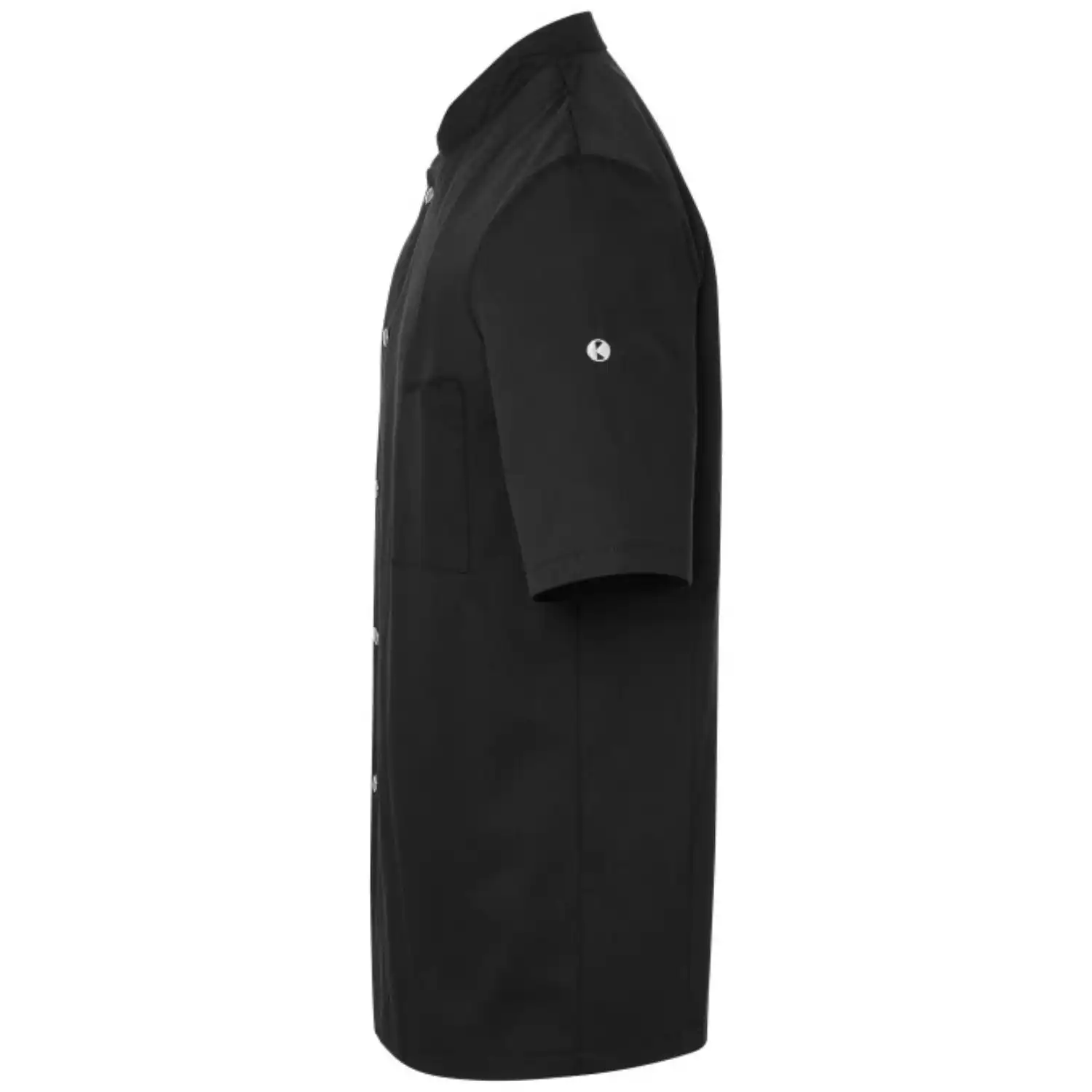 Herren Kochjacke Gustav "JM 15" in schwarz, 46 - Thumbnail 3