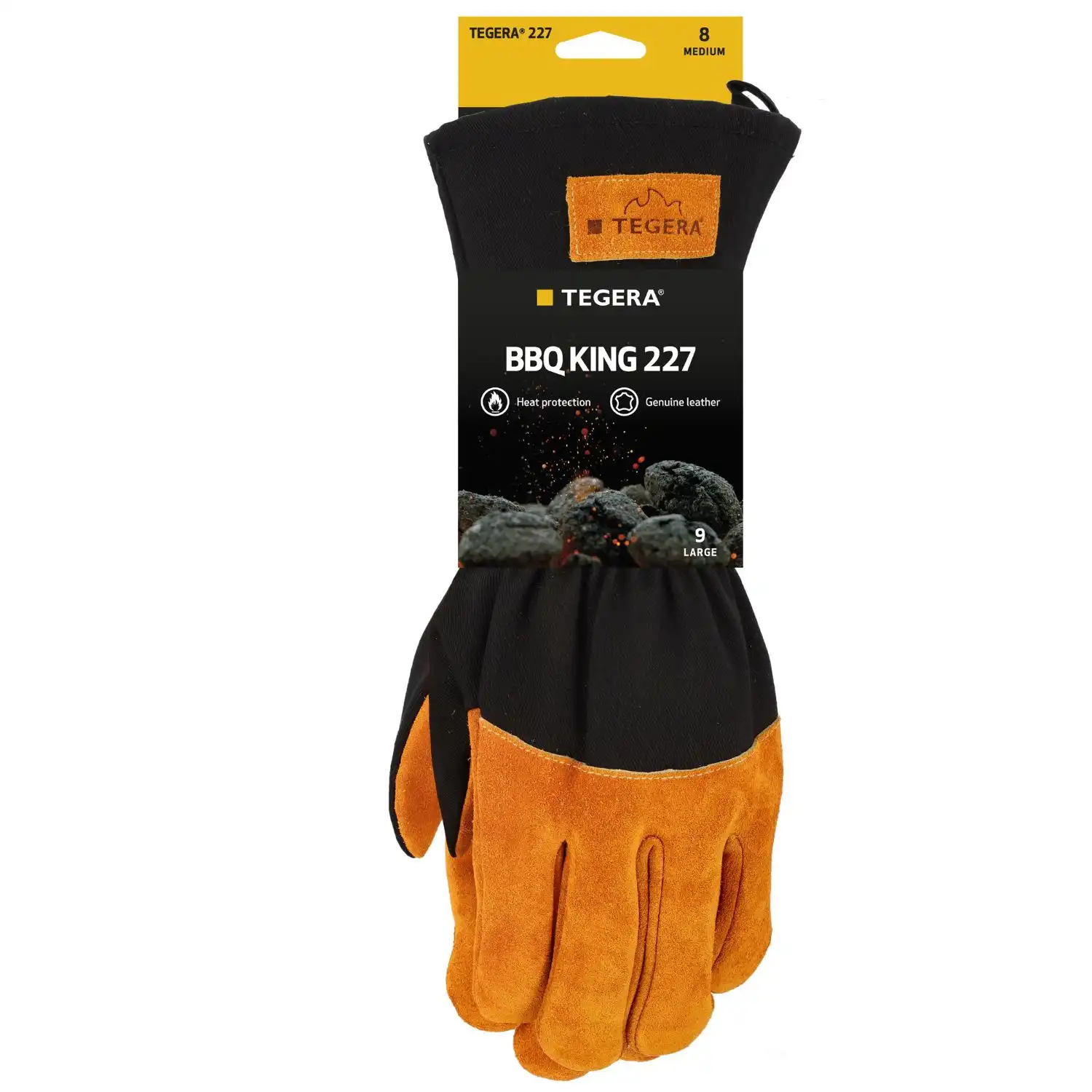 Leder-Grillhandschuh"BBQ 227" in 8 (M) - Thumbnail 3