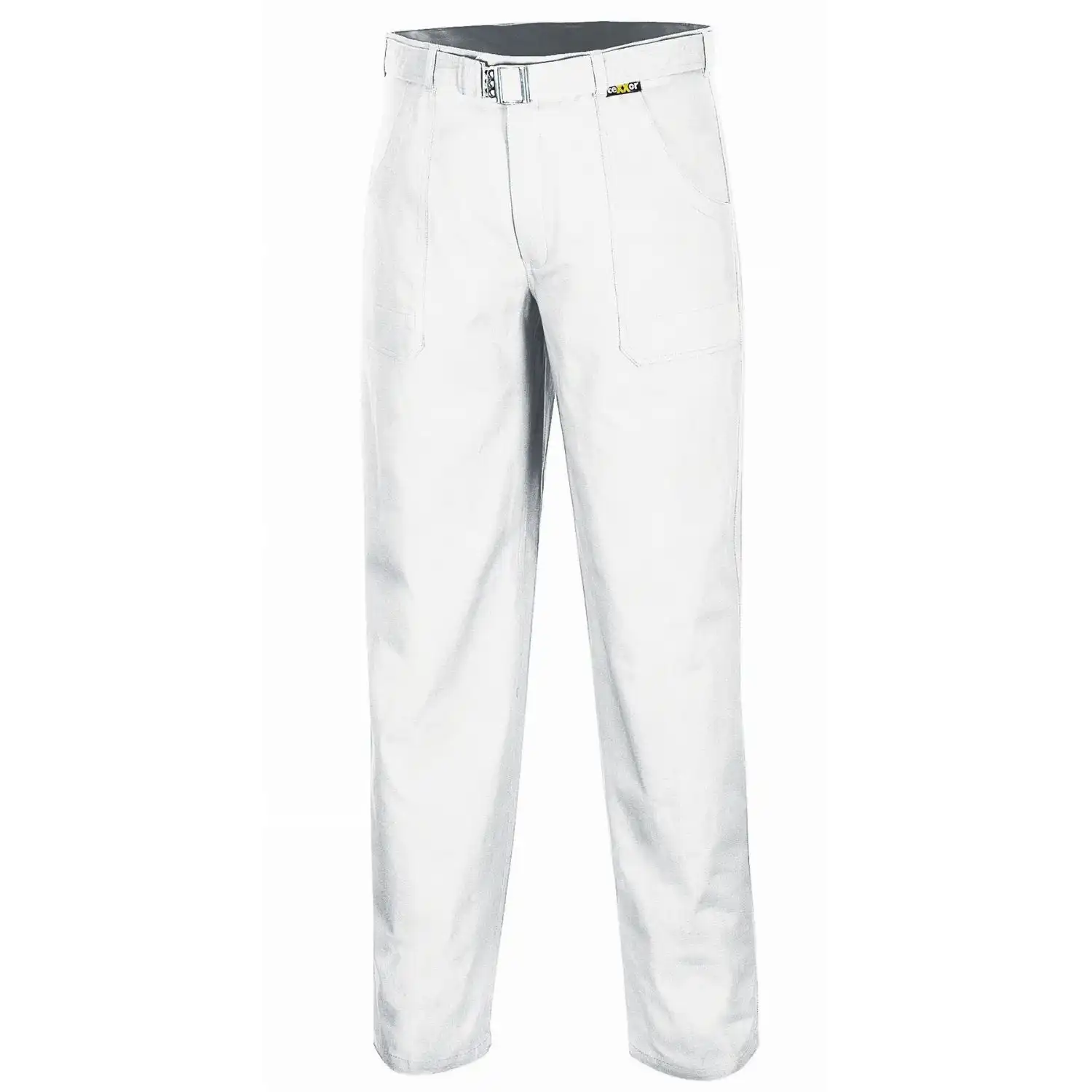 Bundhose 290g/m² "BASIC" Baumwolle in 24, Weiß - Bild 1
