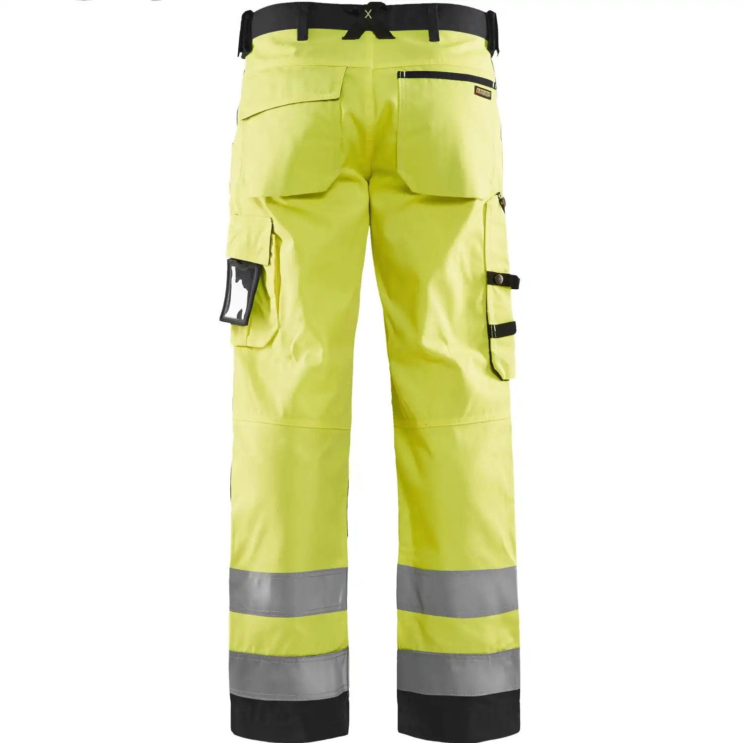 Warnschutz Bundhose "1566" in gelb/schwarz, C44 - Thumbnail 2