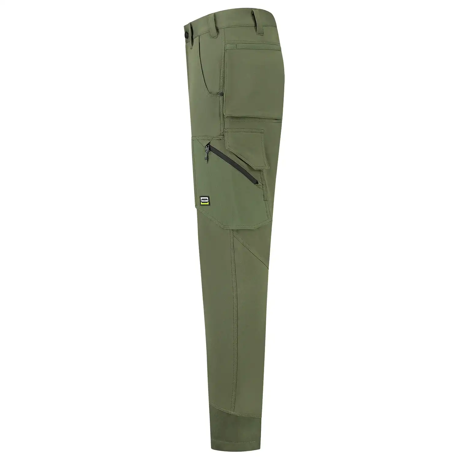 Stretch Bundhose "502027" in army, 48 - Thumbnail 4