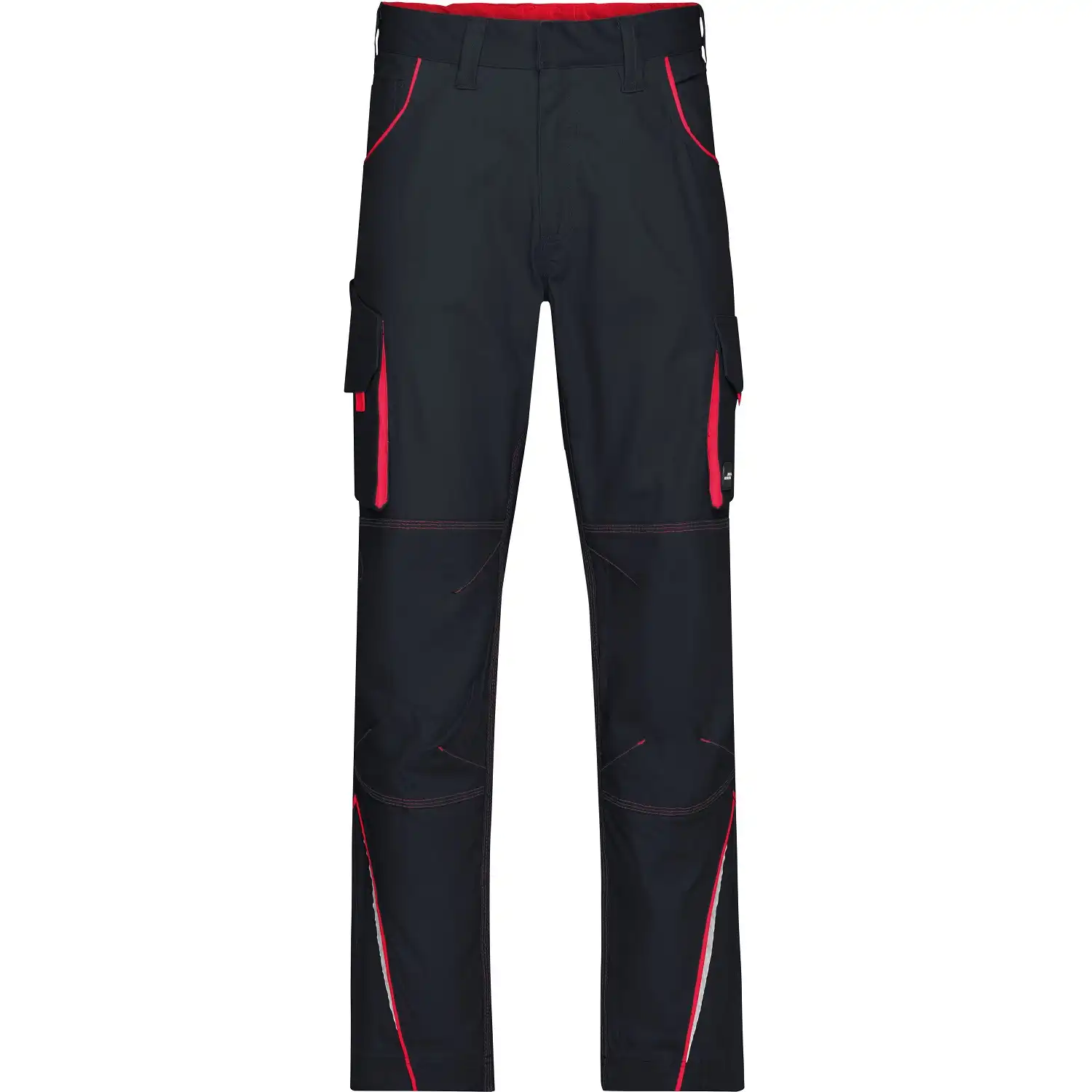 Funktionshose "JN847" in carbon/red, 60 - Bild 1