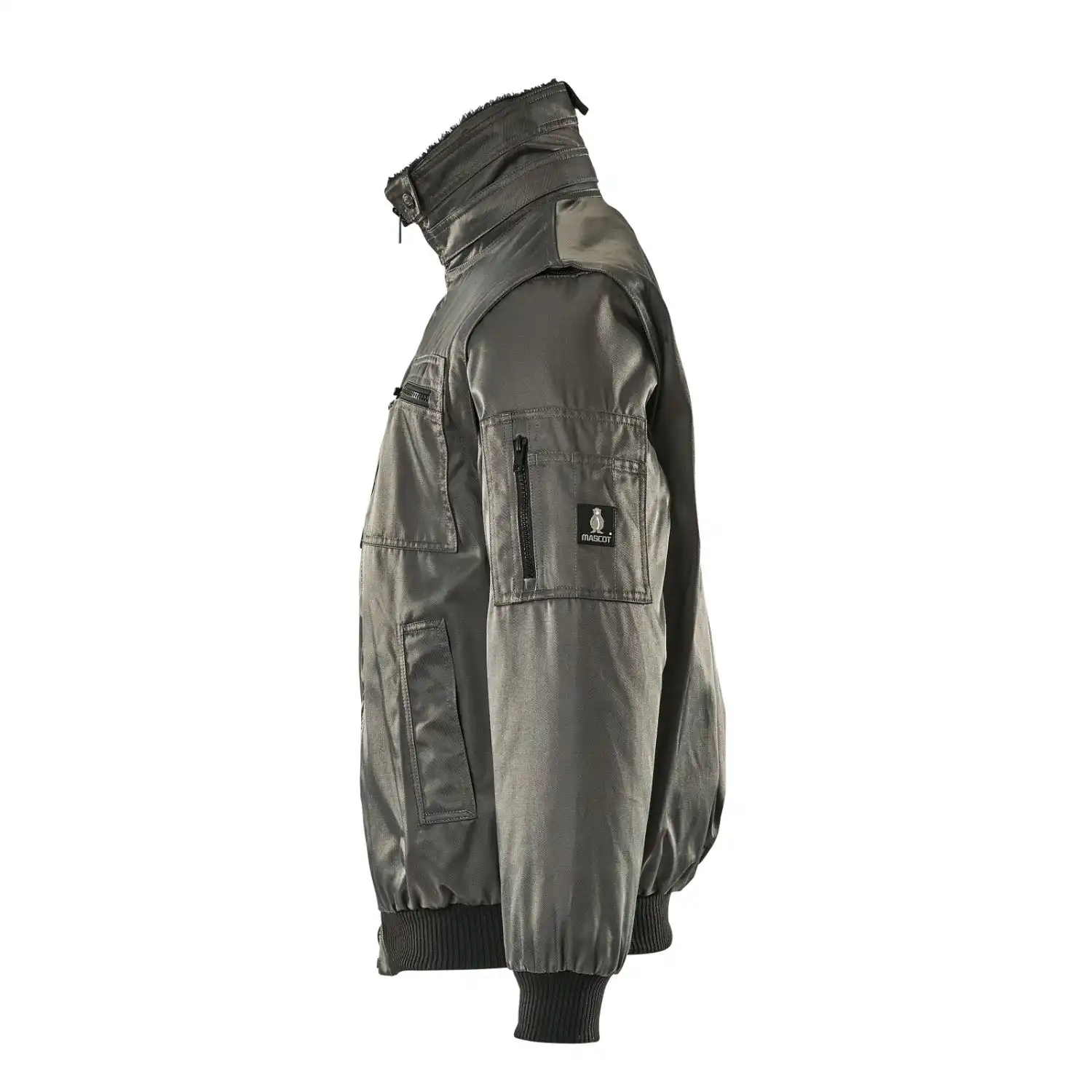 Pilotjacke "INNSBRUCK" Originals in anthrazit, XL - Thumbnail 3