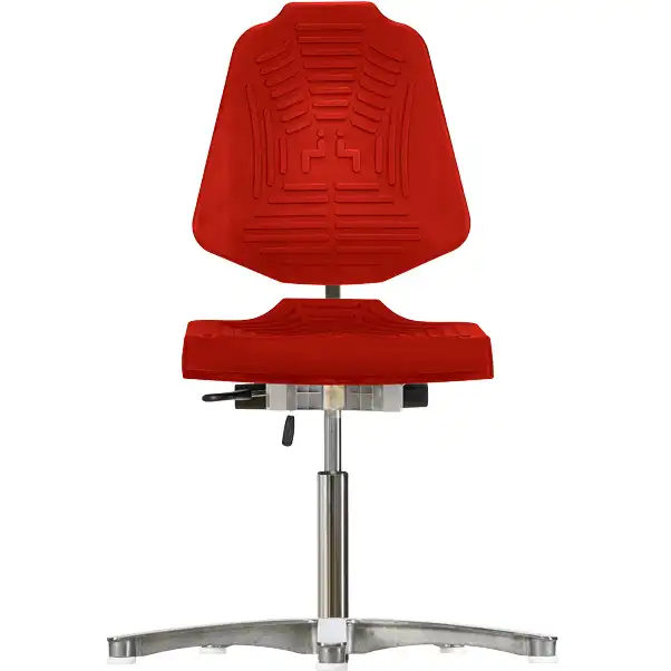 Arbeitsstuhl WS 1210 E XL MASTER 150 farb in signalrot - Bild 1