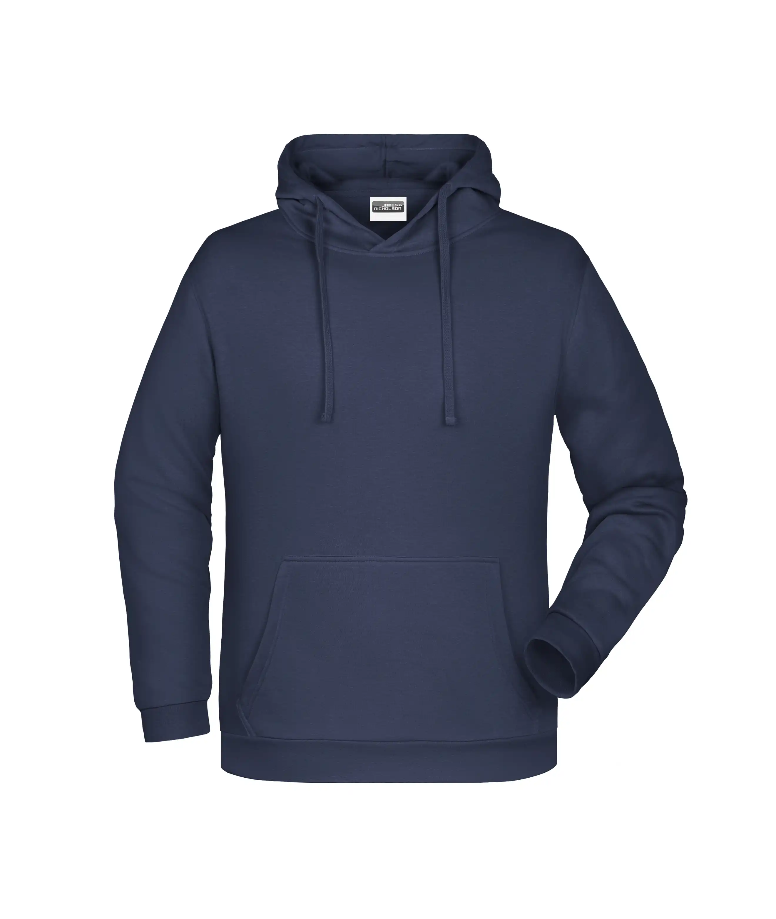 Herren Basic Hoody Men "JN796" in navy, XL - Bild 1