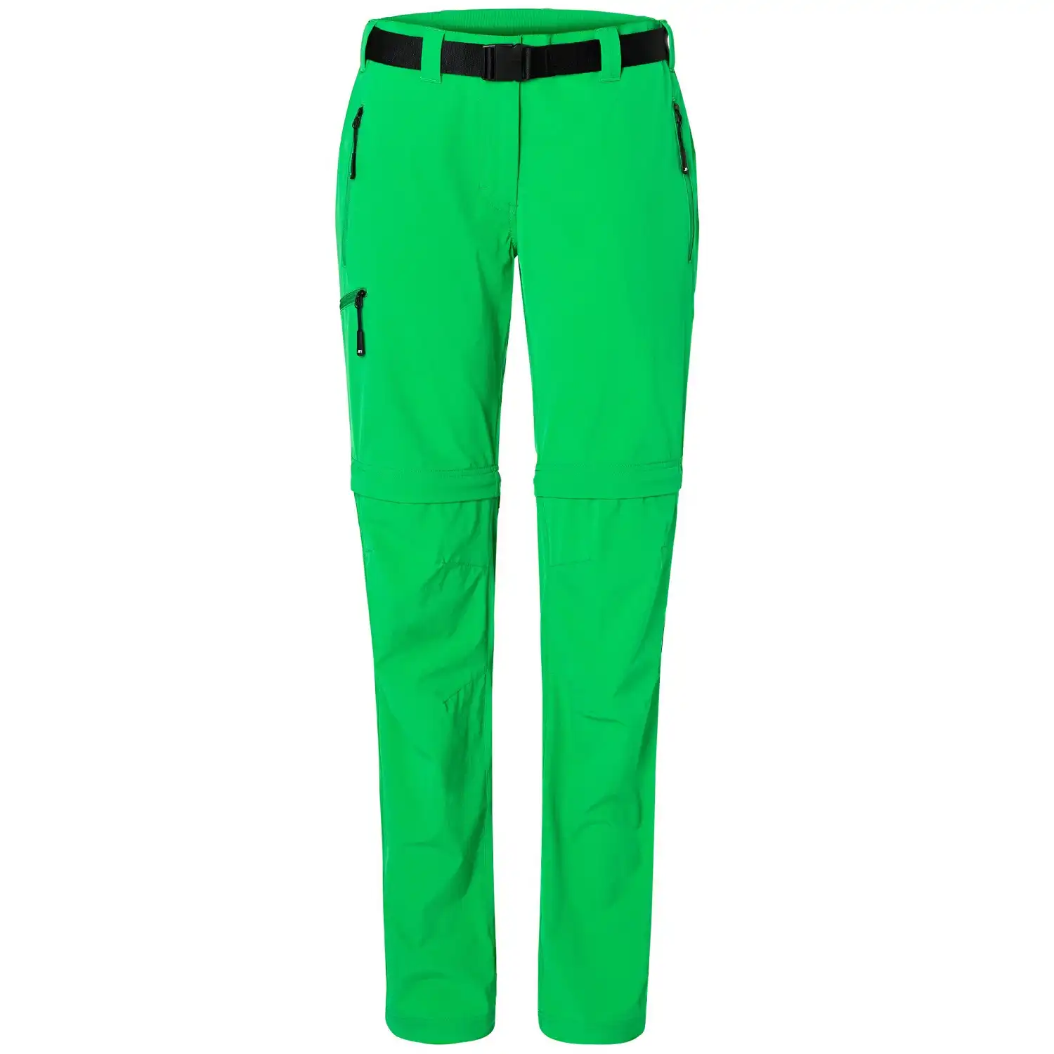 Zip-Off Hose "JN1202" - James & Nicholson® in fern-green, 3XL - Bild 1