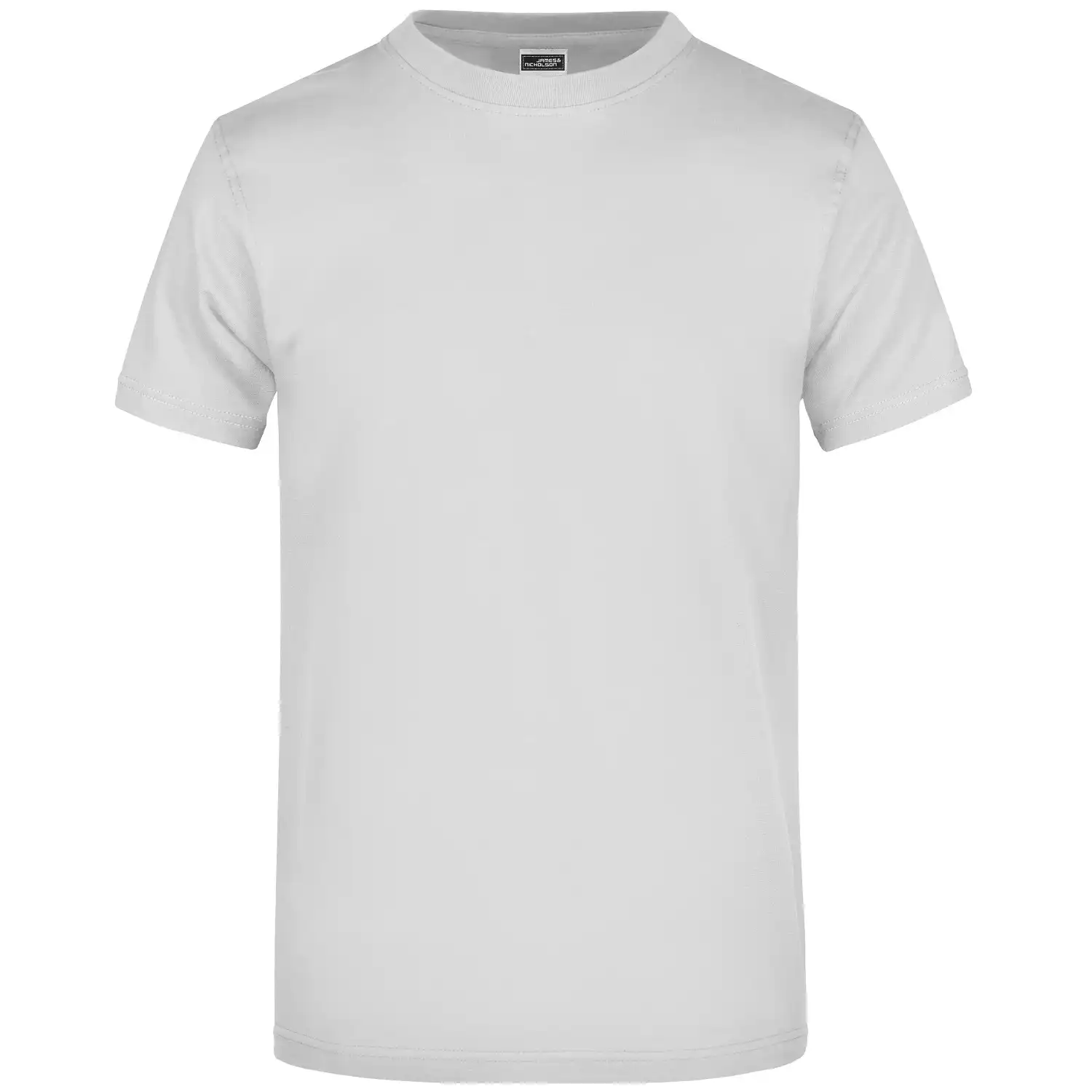 T-Shirt Round-T Heavy "JN002" in light-grey, 3XL - Bild 1