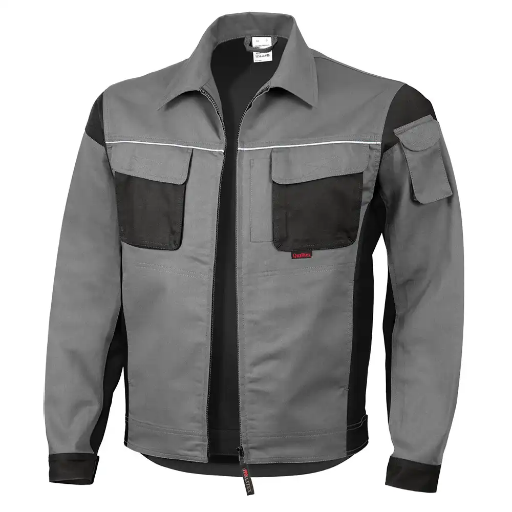 Bundjacke „pro mg 245“ in grau/schwarz, 48 - Bild 1
