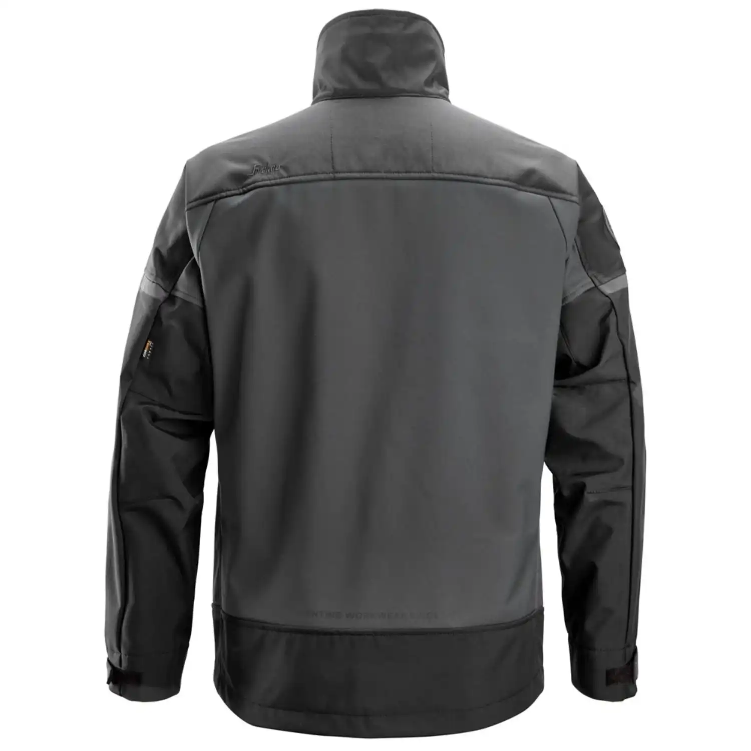 Stretch Softshelljacke "1216" AllroundWork in stahlgrau, XS - Thumbnail 2