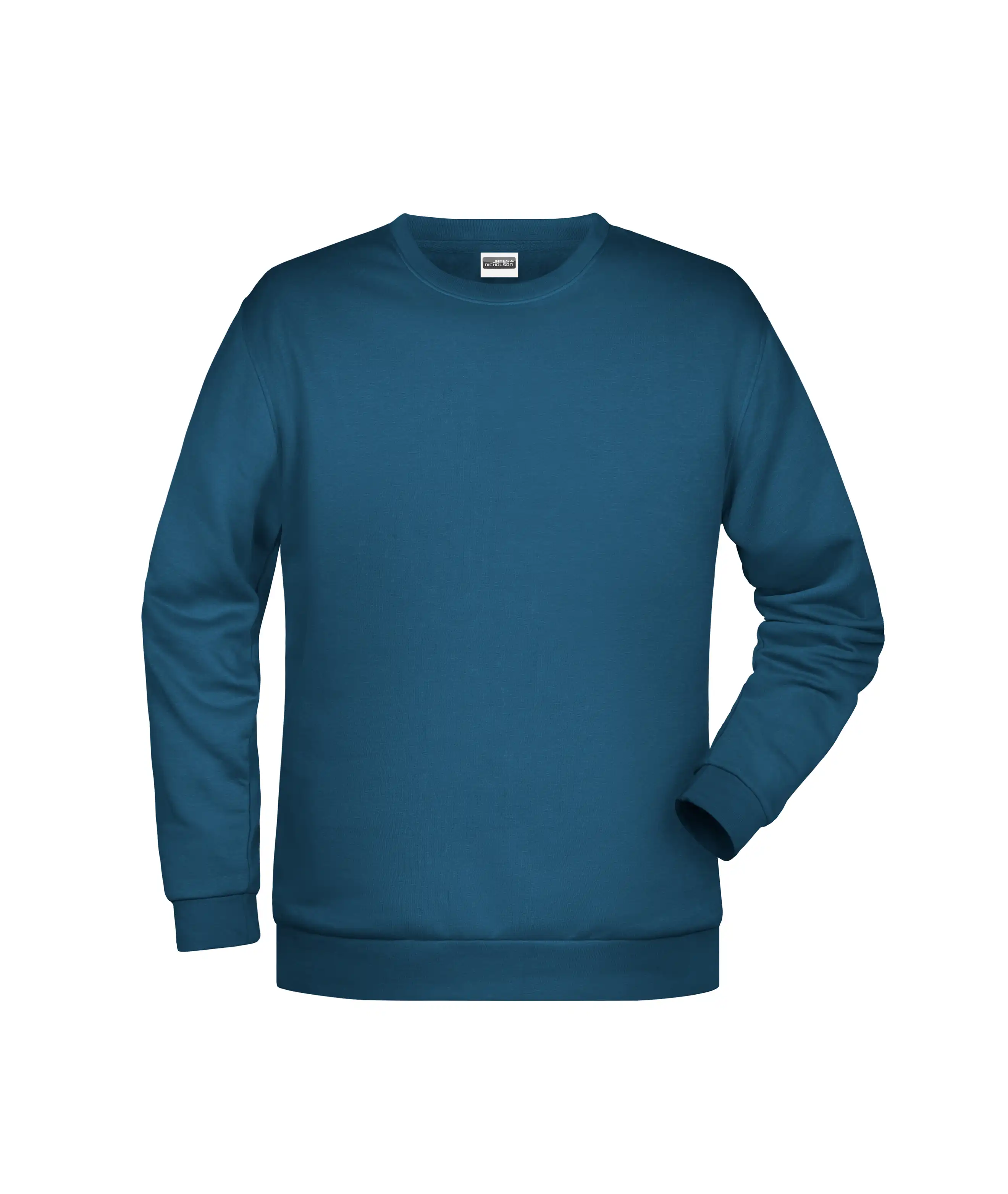 Herren Basic Sweatshirt Men in petrol, 3XL - Bild 1