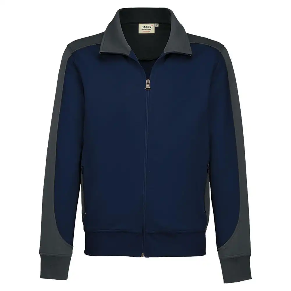 Sweatjacke Contrast "Performance" 477 in tinte, 3XL - Bild 1