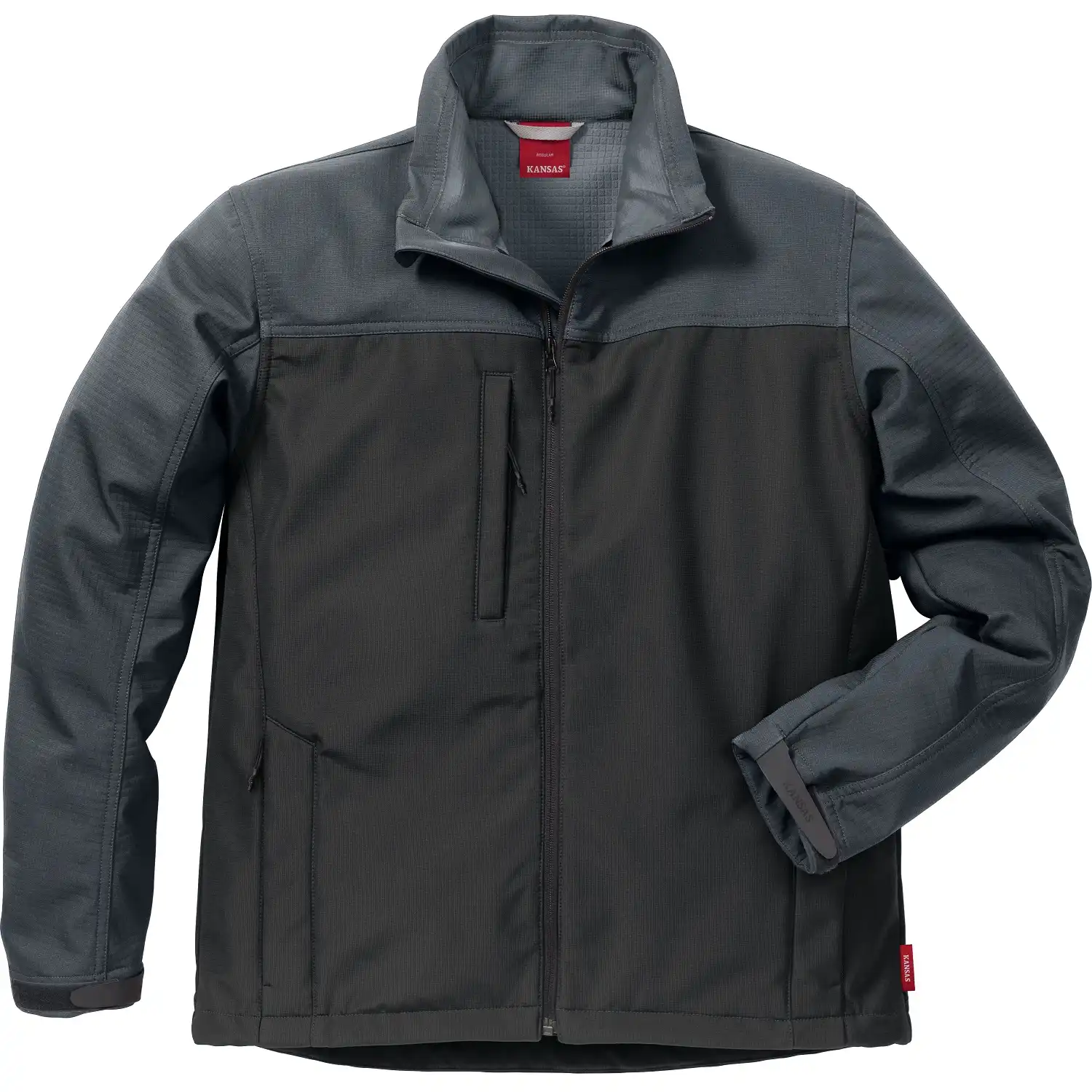 Softshelljacke "4119 SSR" Icon Two in schwarz/grau, S - Thumbnail 1