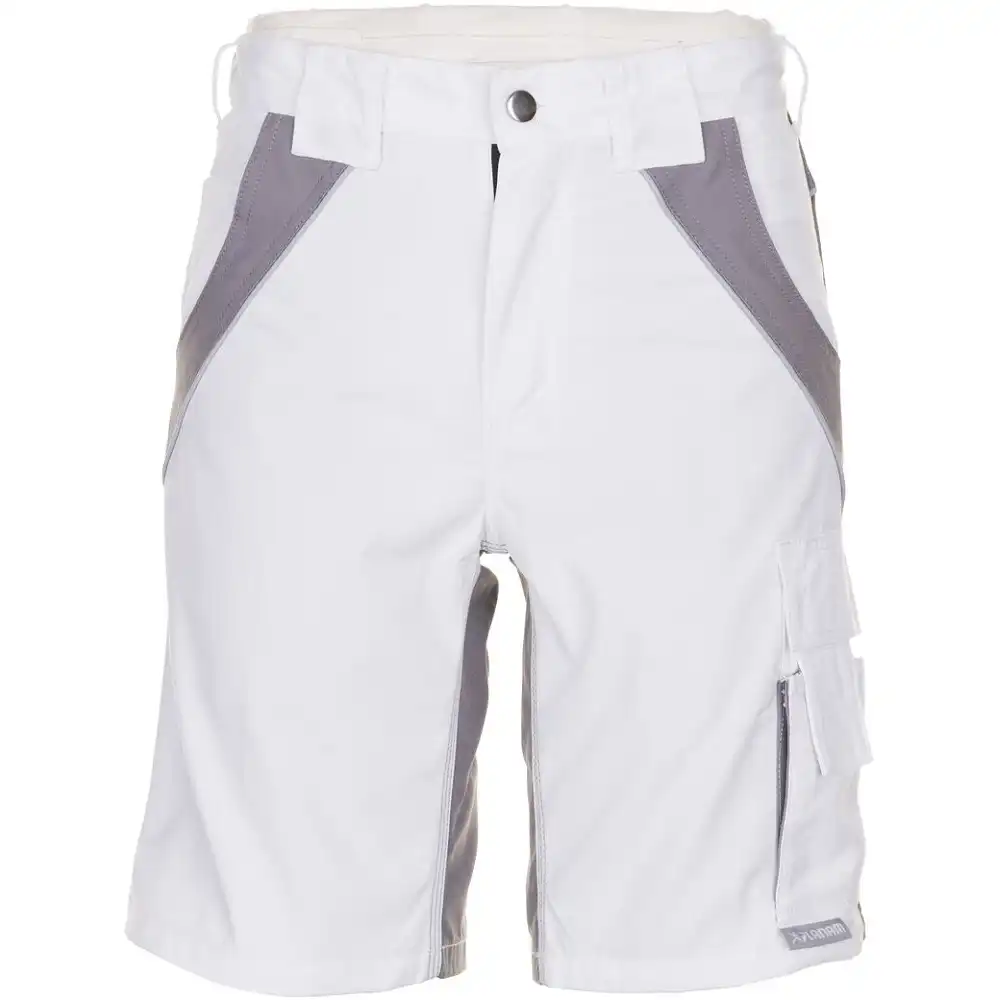 Shorts "PLALINE" in weiß/zink, 4XL - Bild 1