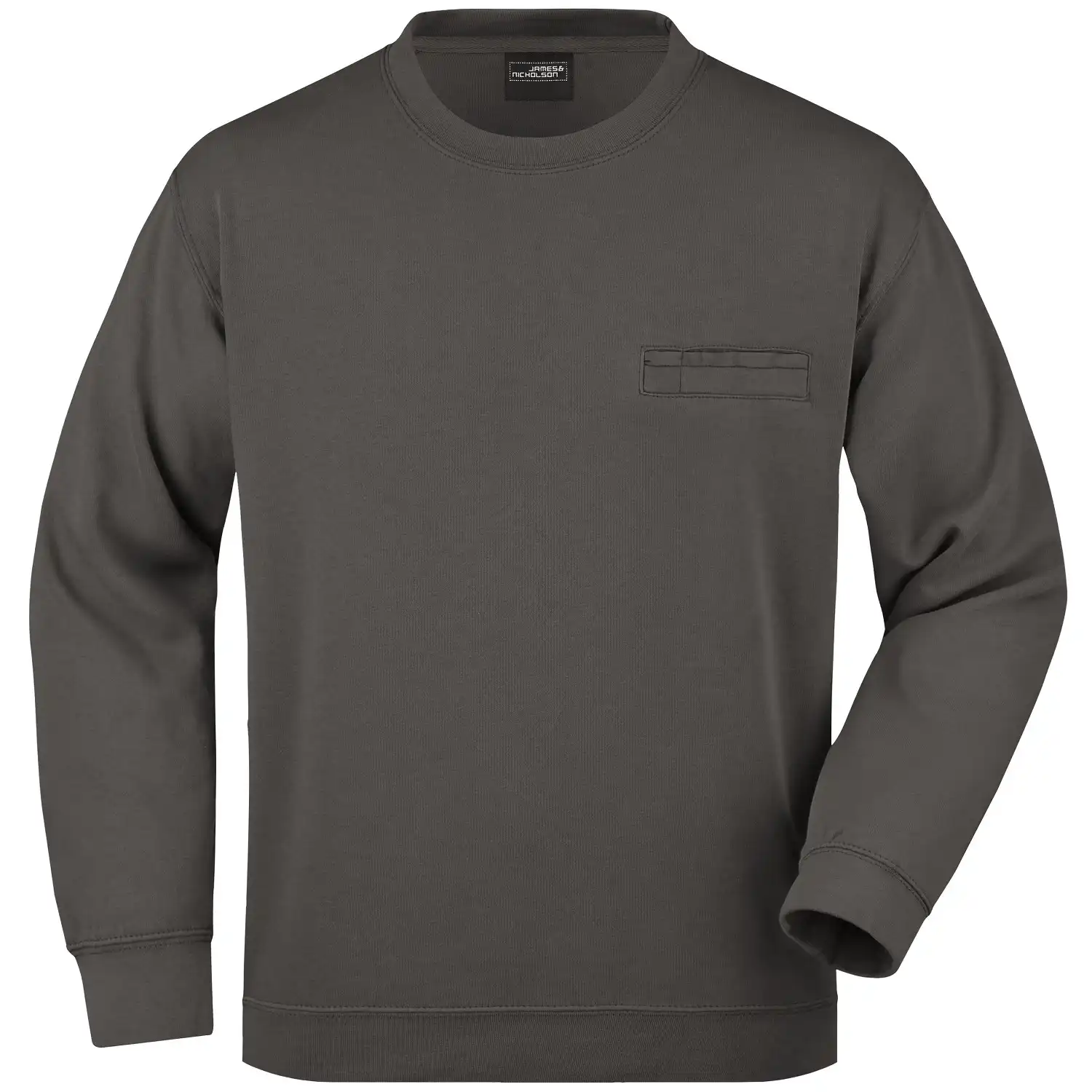 Pocket Pullover "JN924" in graphite, 3XL - Bild 1