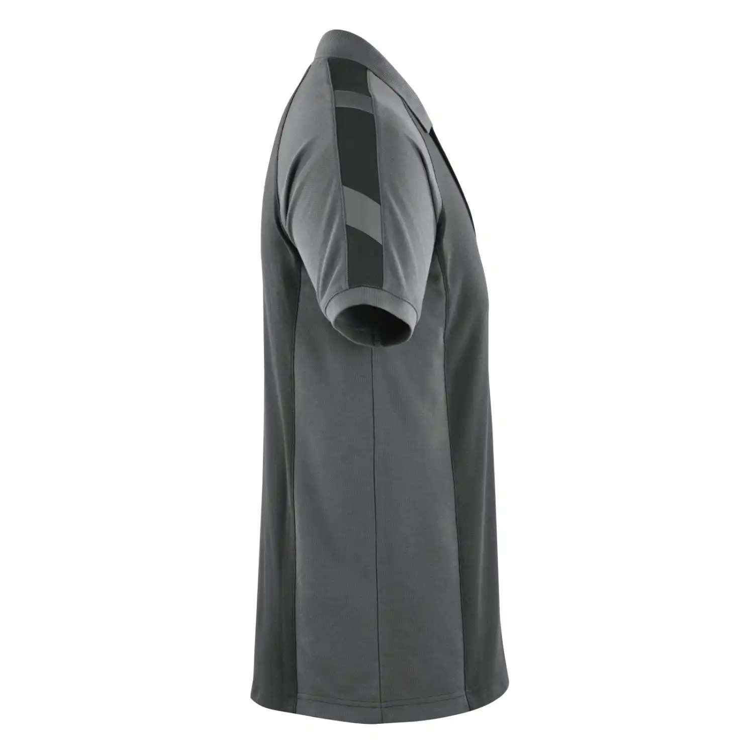 Polo-Shirt "BOTTROP" Unique in schwarz/anthrazit, XXL - Thumbnail 4