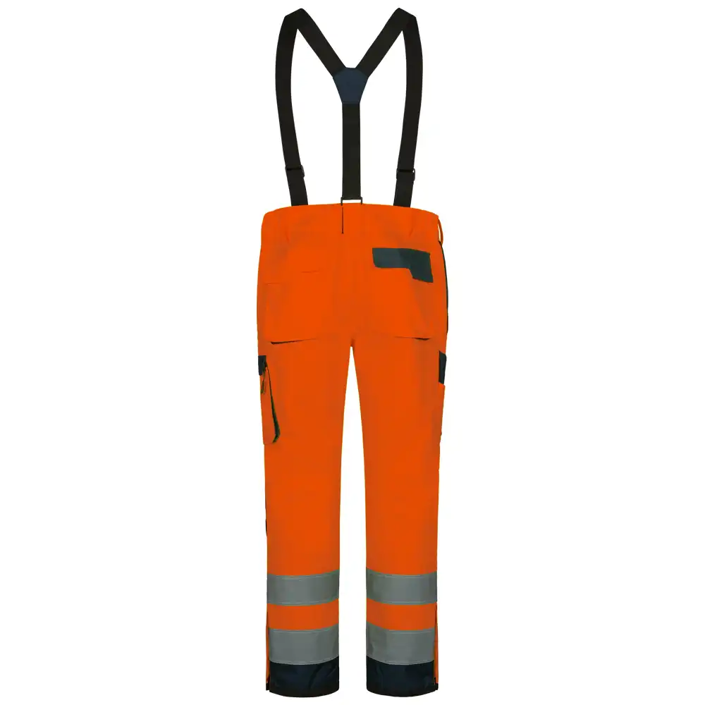 Warnschutz Regenhose Kl. 2 "BJARKI/FLOKI"  in orange/marine, M - Thumbnail 2