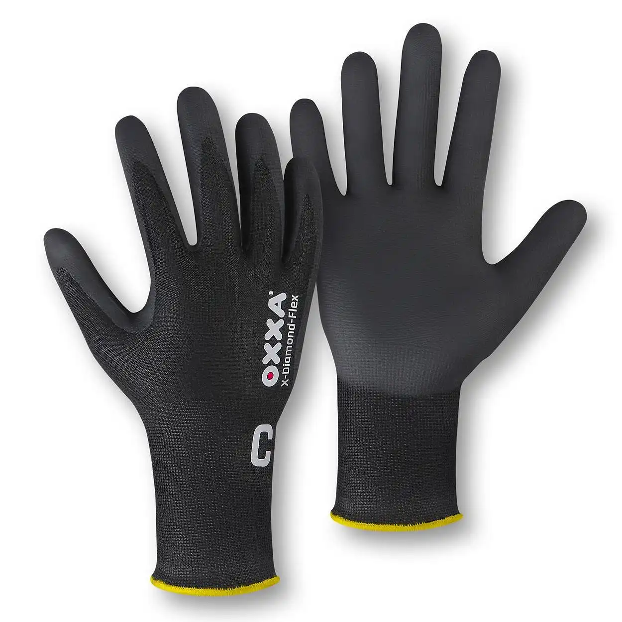 Nitril Montagehandschuhe X-Diamond-Flex 51-780 in 9 (L) - Thumbnail 1