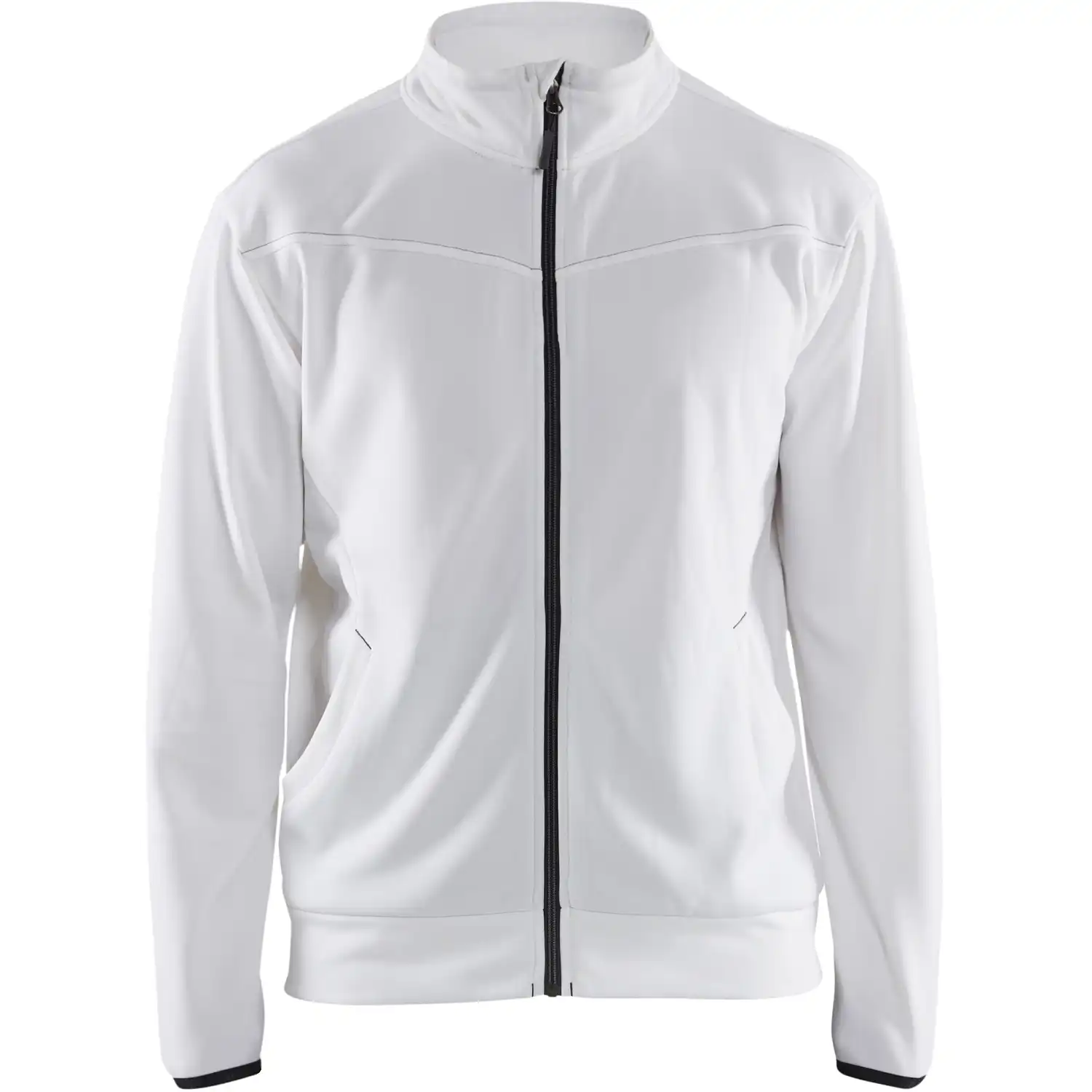 Sweatjacke "3362" Service Plus in weiß/grau, 3XL - Thumbnail 1