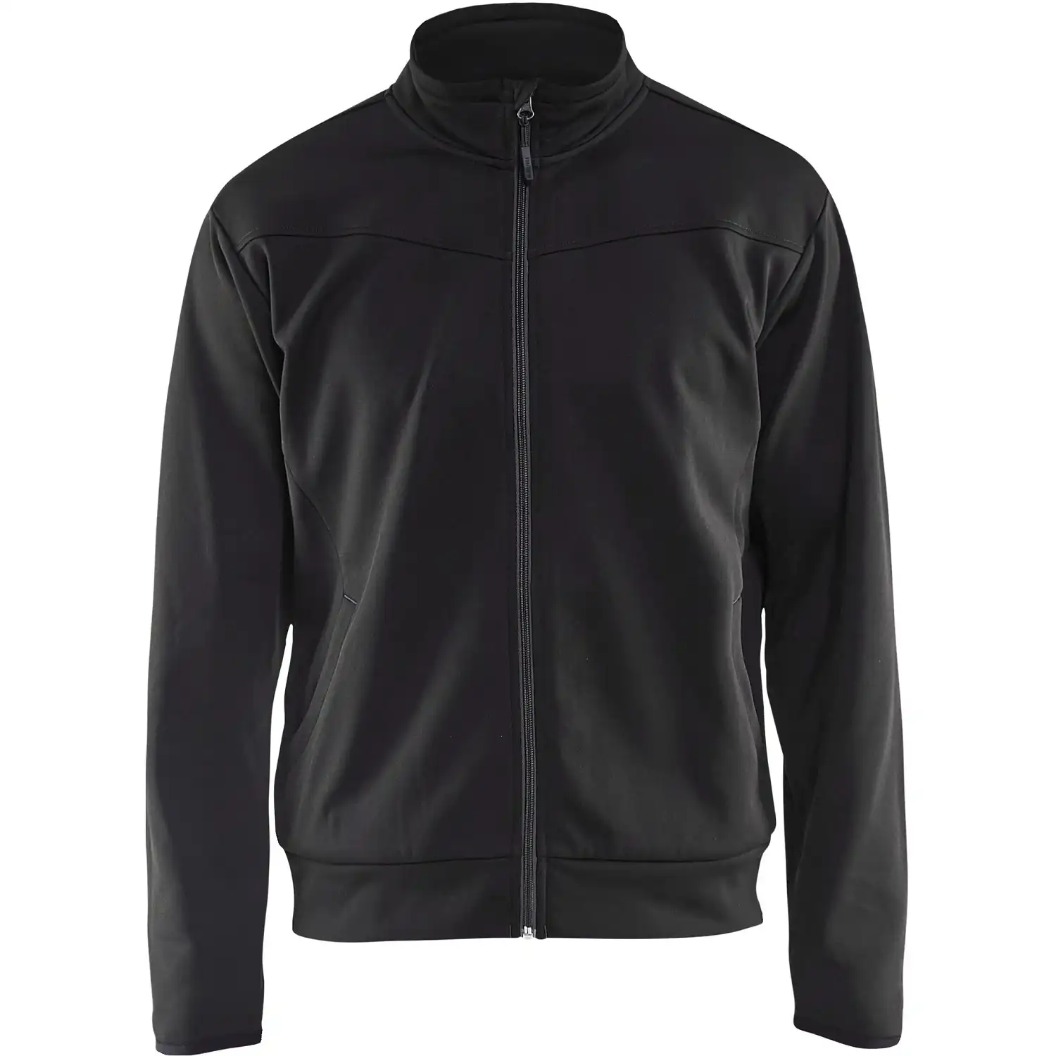 Sweatjacke "3362" Service Plus in schwarz/dunkelgrau, XL - Thumbnail 1