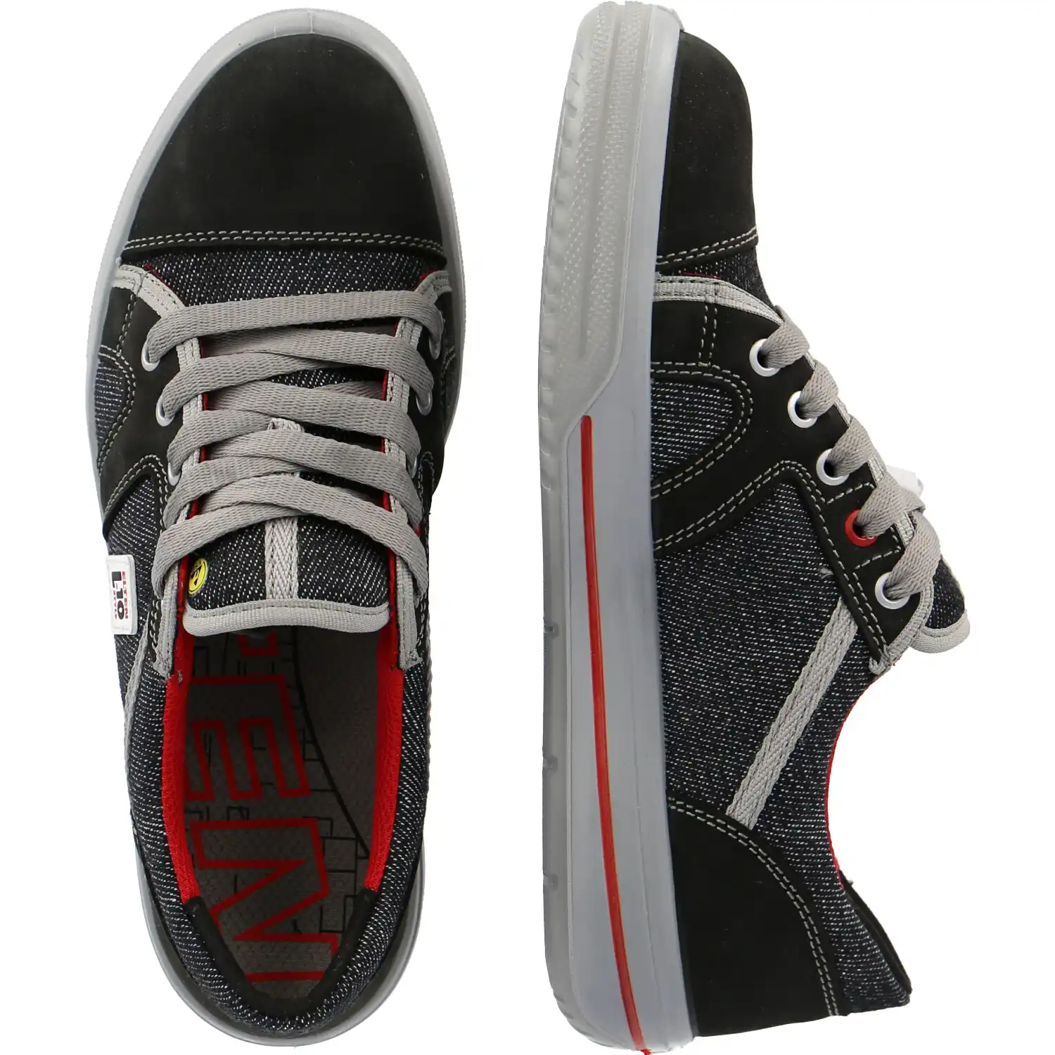 Sicherheitshalbschuhe S2 "SENSATION LOW" ESD L10 in 37 - Thumbnail 2