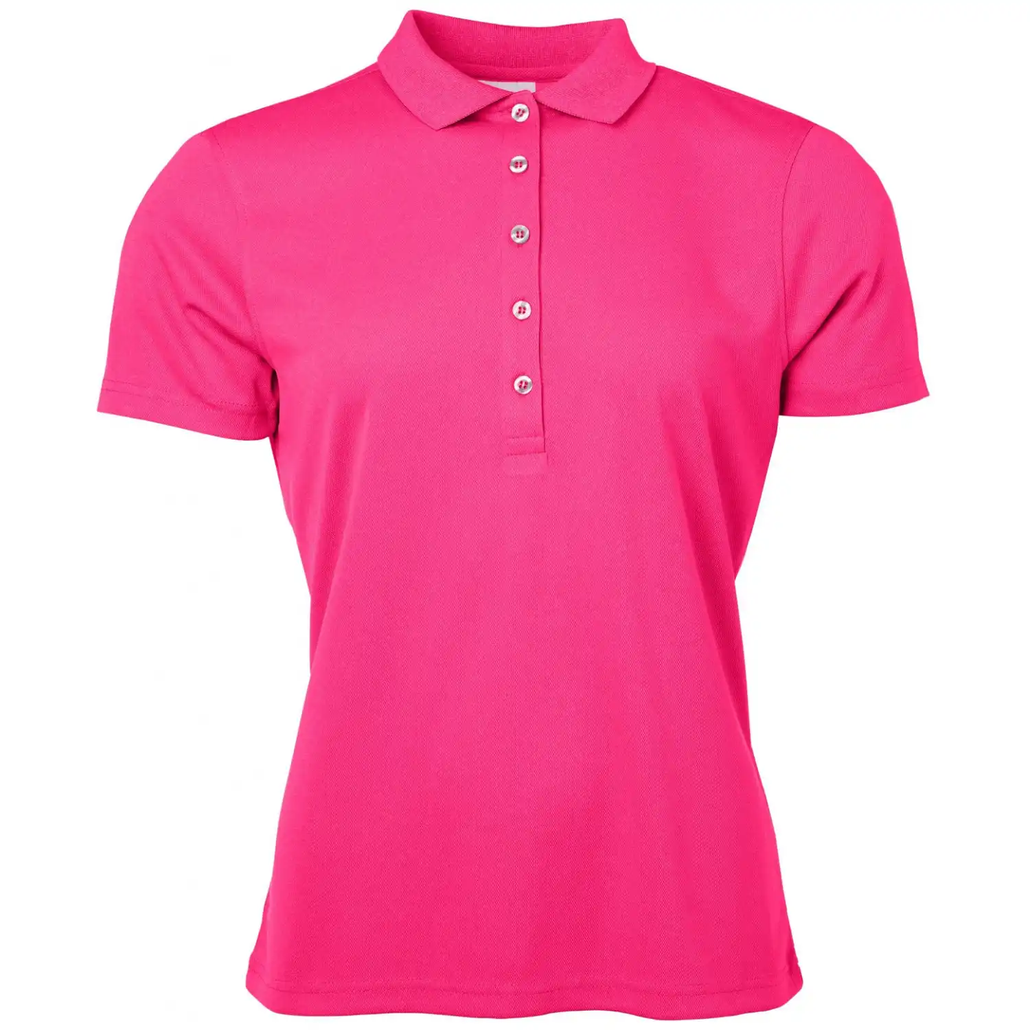 Damen Funktionspolo "JN719"  in pink, L - Bild 1