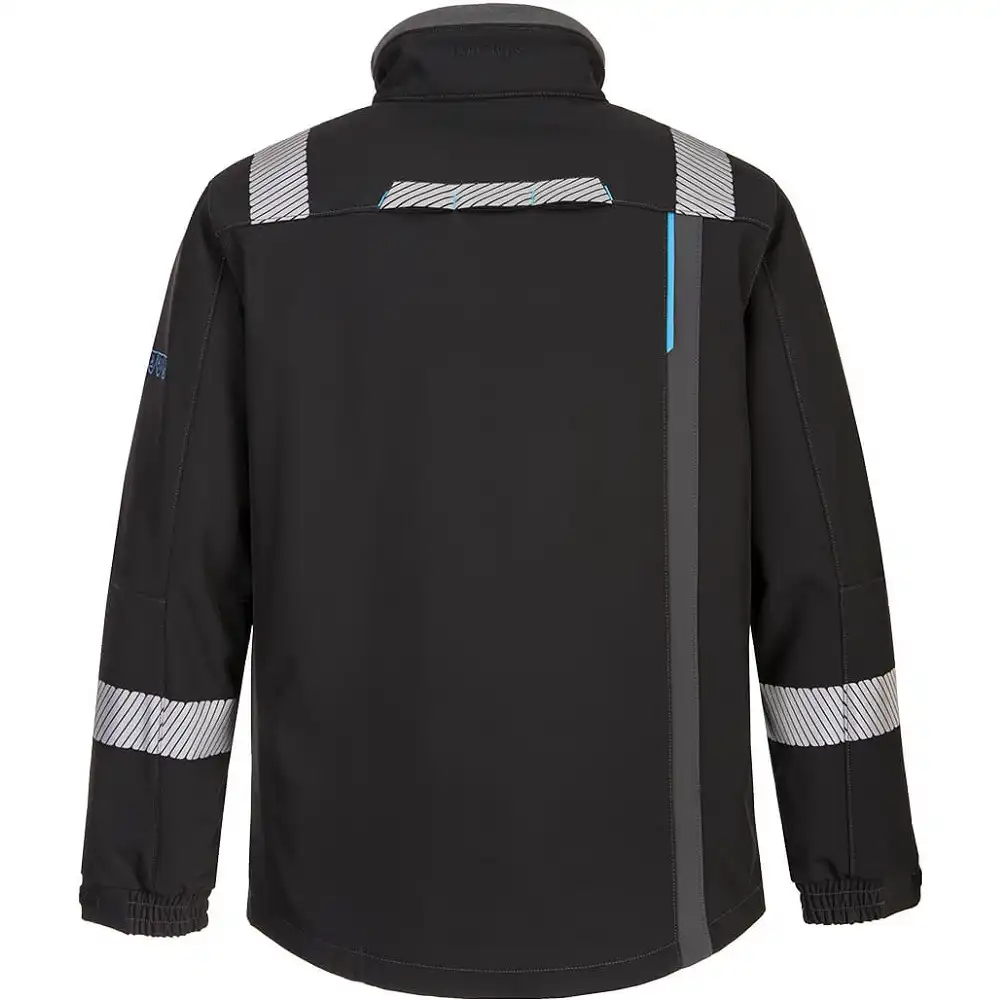 Multinorm Softshelljacke "FR704" WX3 FR schwarz in M - Thumbnail 2