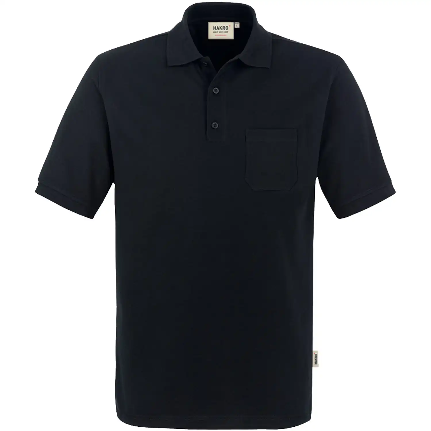 Pocket-Polo-Shirt "PERFORMANCE" 812 in schwarz, 5XL - Bild 1