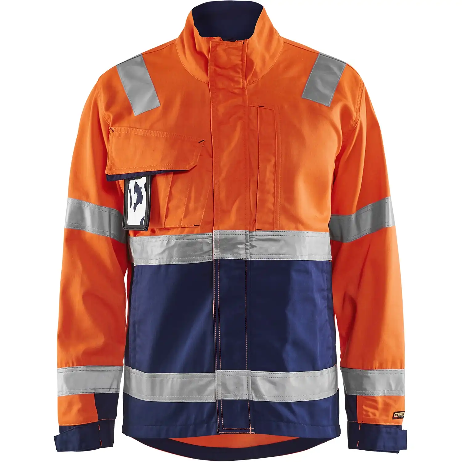 Warnschutz Bundjacke "4064" in orange/marine, 3XL - Thumbnail 1