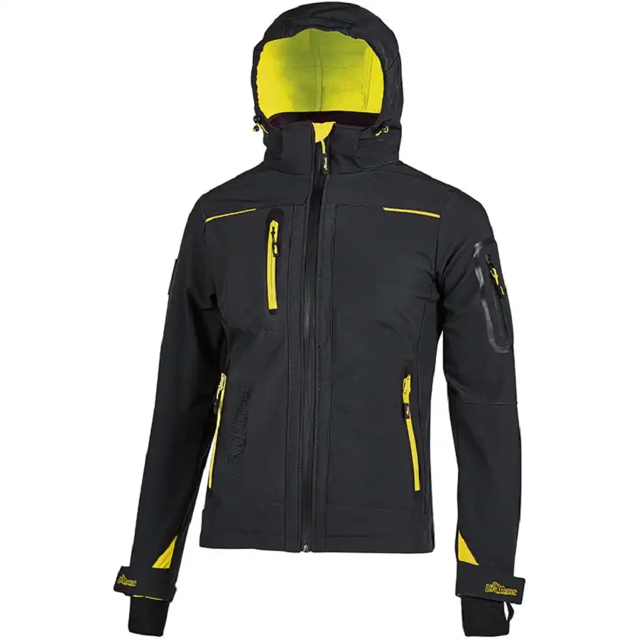 Damen Winter Softshelljacke "SPACE LADY" Future black carbon in XXL (DE size: XL) - Bild 1
