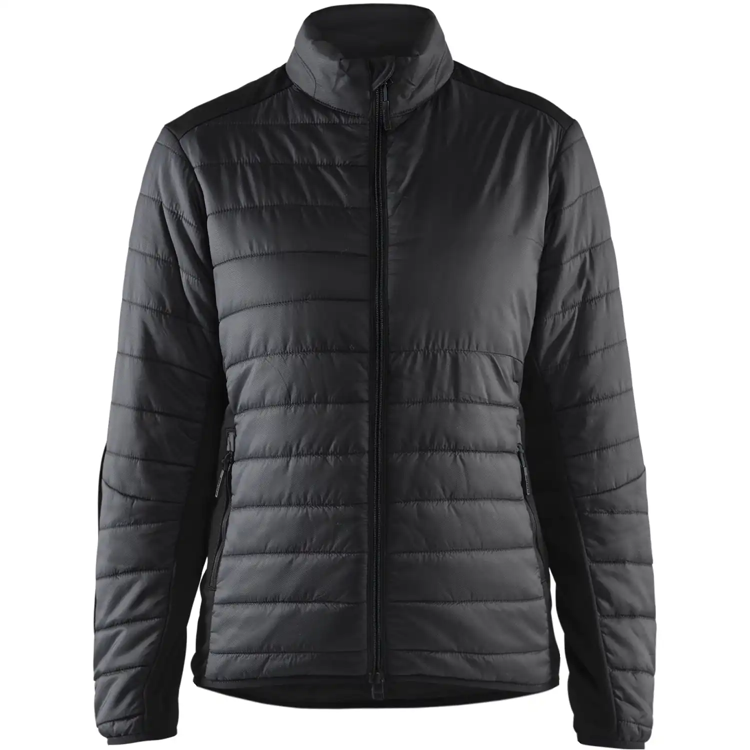 Damen Steppjacke "4715" in schwarz/dunkelgrau, 3XL - Bild 1