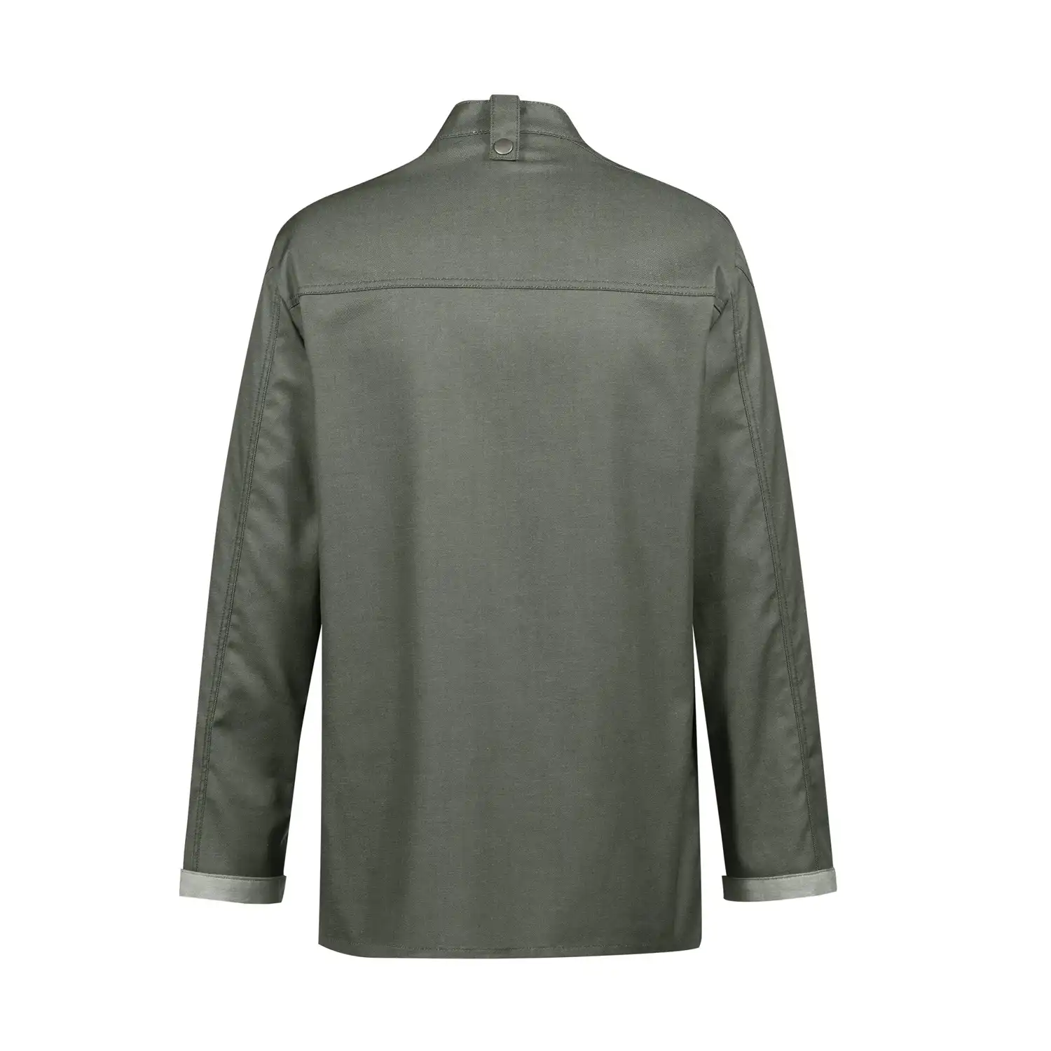 Herren Kochjacke "55721" in grün, L - Thumbnail 2