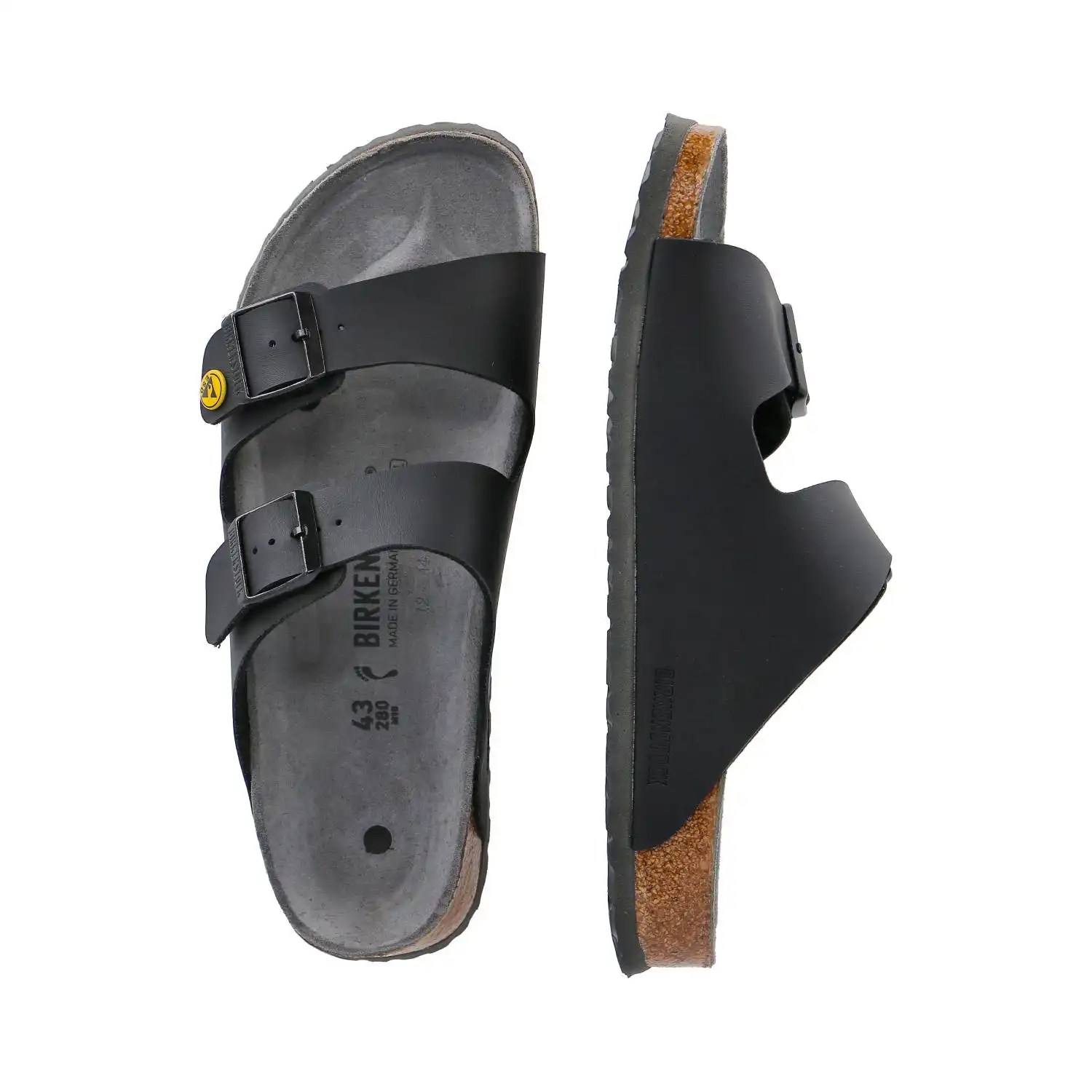 Sandalen "Arizona ESD" schmal schwarz in 37 - Thumbnail 3