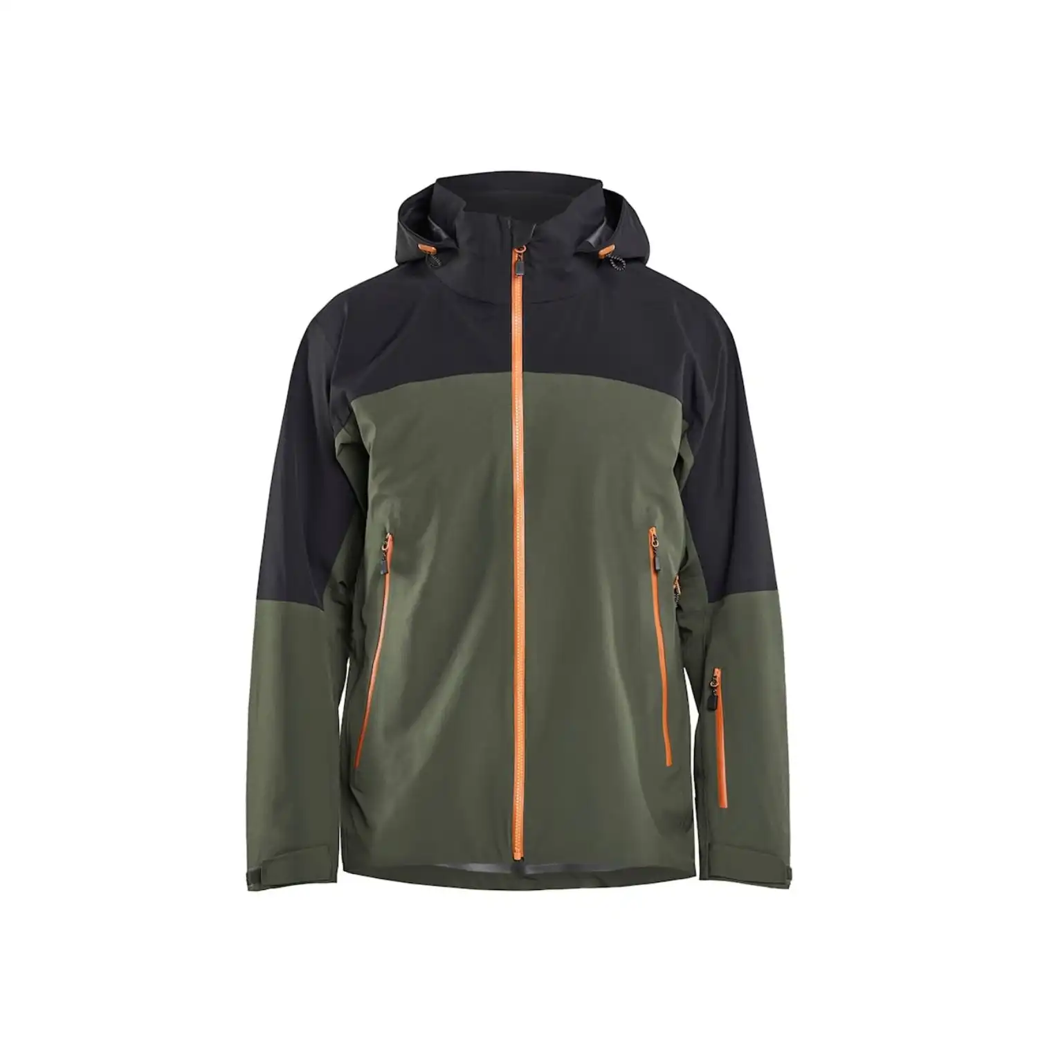 Softshelljacke "STRIKER" in XS, waldgrün/rost - Thumbnail 1