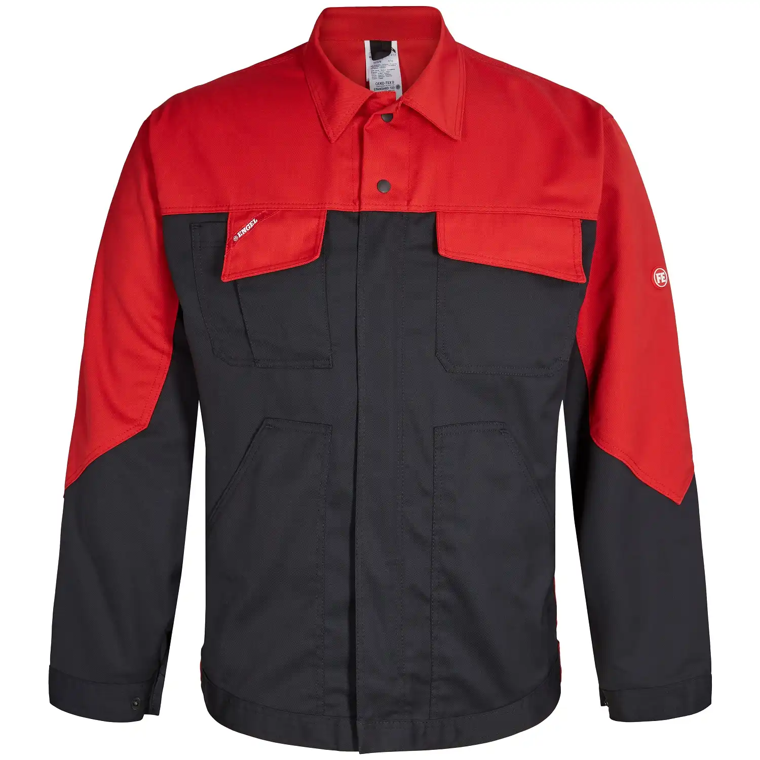 Bundjacke "1680-217" Enterprise in schwarz/rot, L - Bild 1