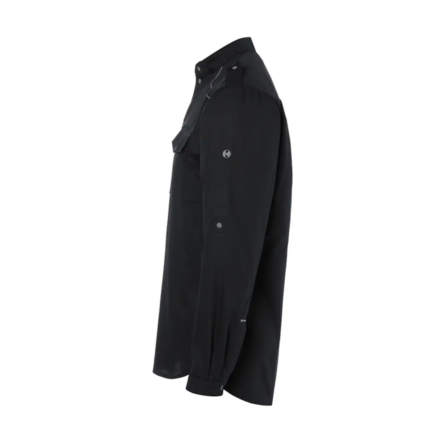 Herren Kochhemd New Identity "JM 26" in schwarz, 48 - Thumbnail 3