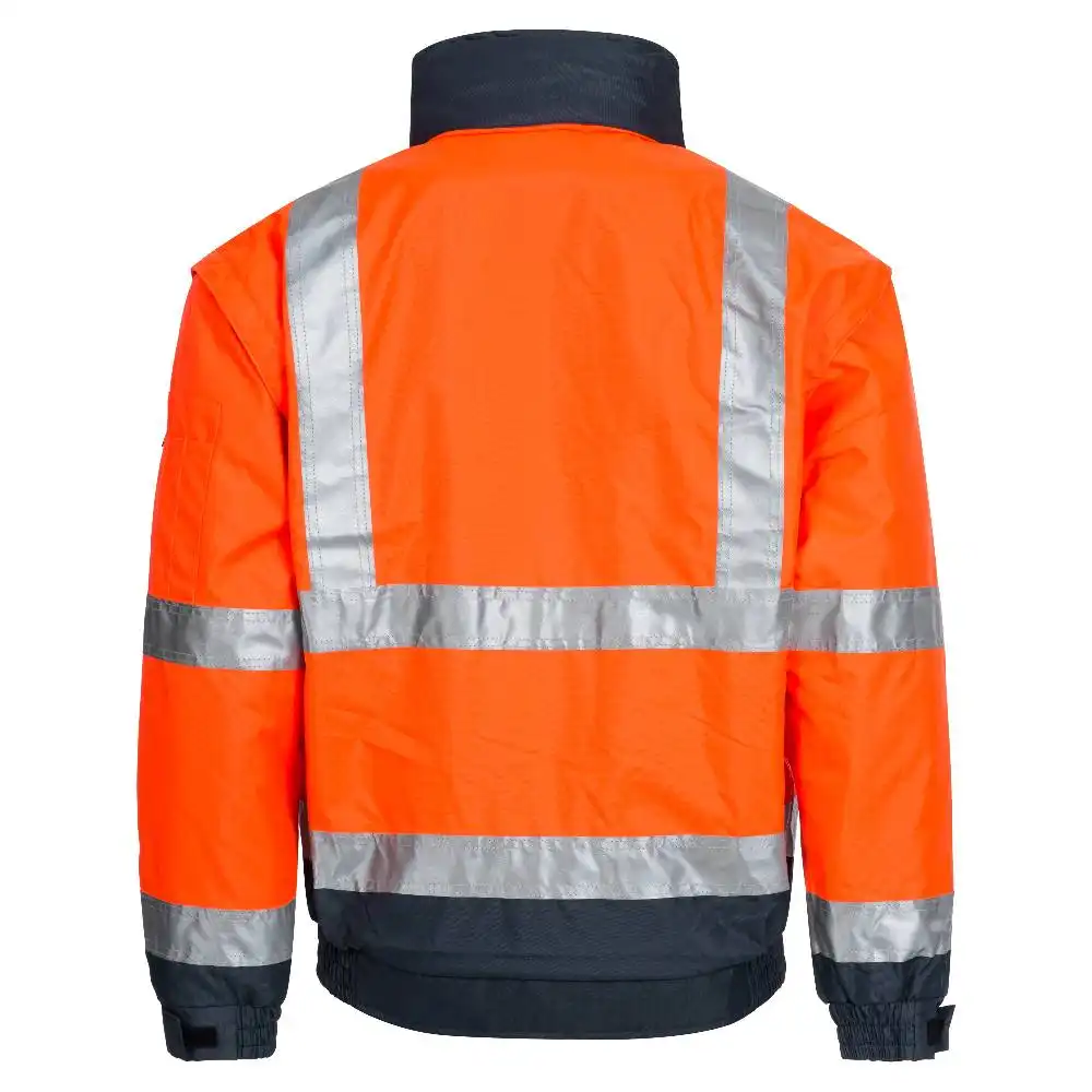 Warnschutz Pilotenjacke "MOTION TEX VIZ PLUS" in orange/blau, XS - Thumbnail 2