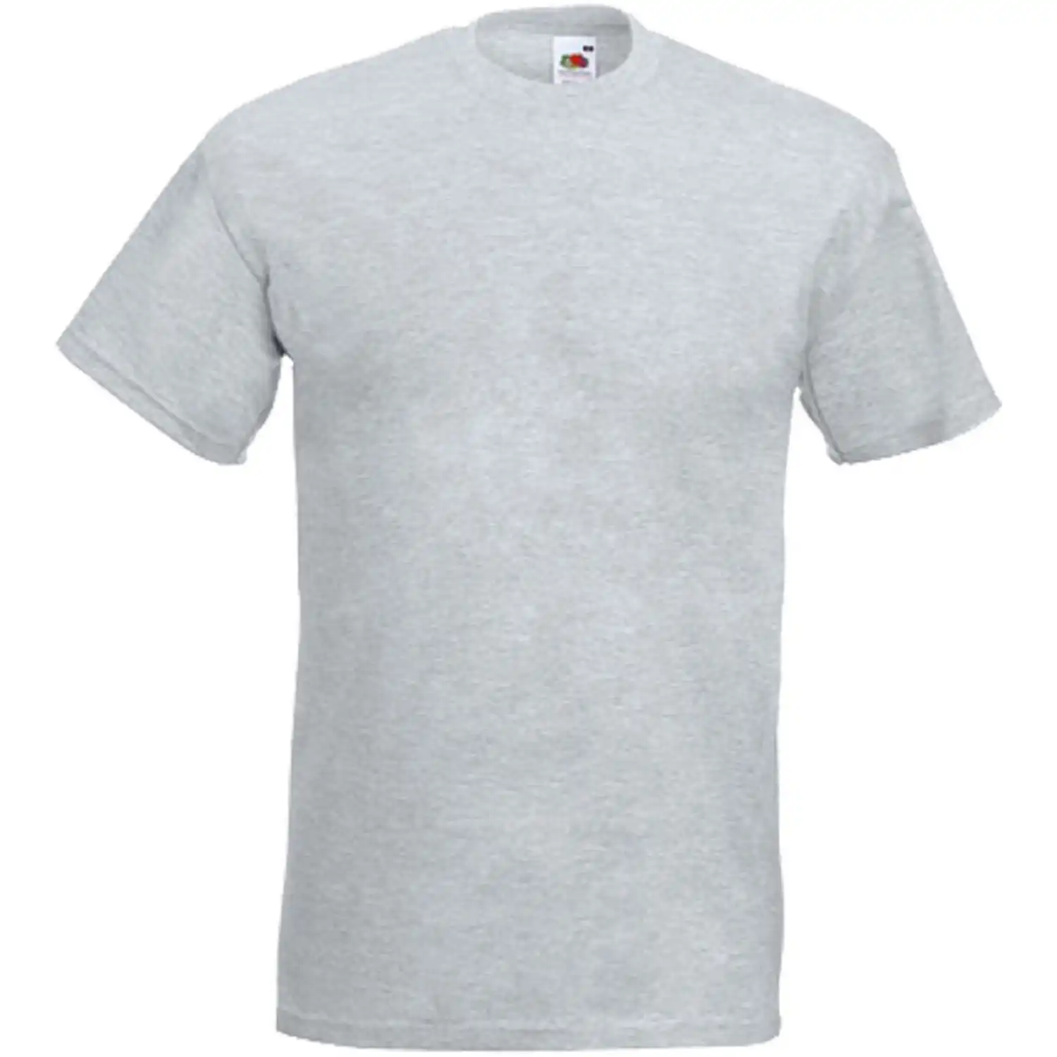 T-Shirt "F181" 100% Baumwolle Super Premium in heather grey, L - Bild 1