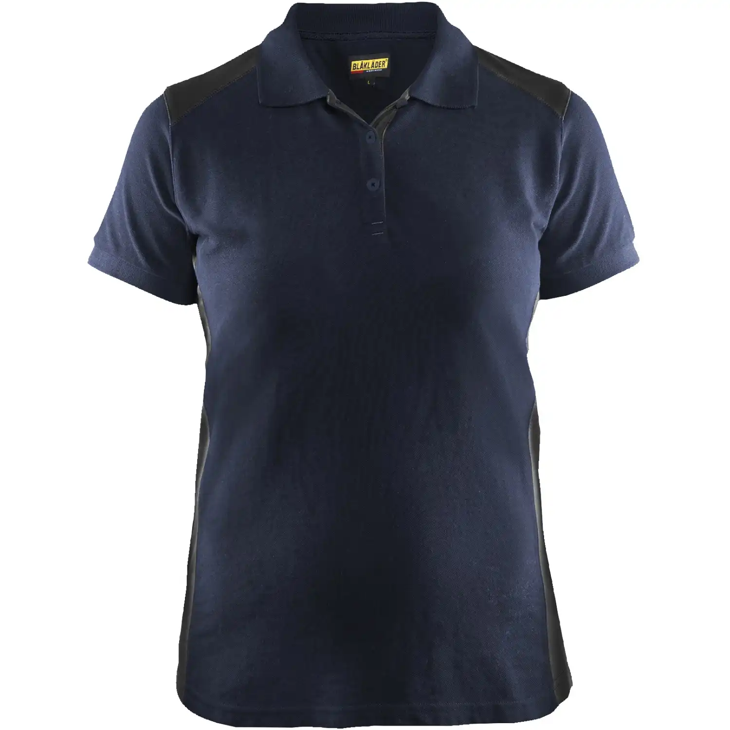 Damen Polo-Shirt "3390" in Dunkelmarine/Schwarz, 3XL - Thumbnail 1