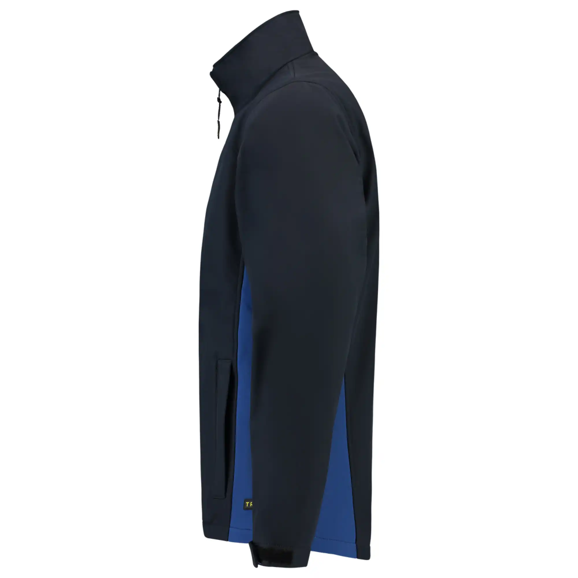 Softshelljacke Bicolor "402002" Workwear in 8XL, navy/royal blue - Thumbnail 3