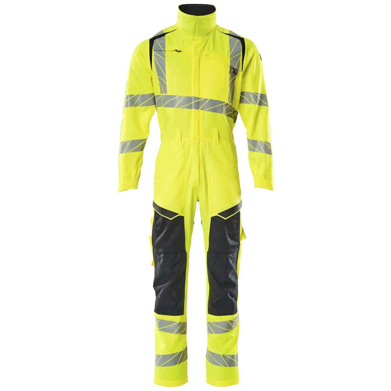Warnschutz Overall "ACCELERATE SAFE" in gelb/schwarzblau, L - Thumbnail 1